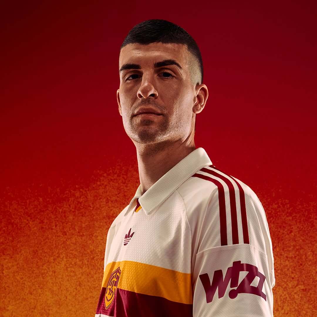 Camisa reserva do AS Roma 2026-2027 adidas