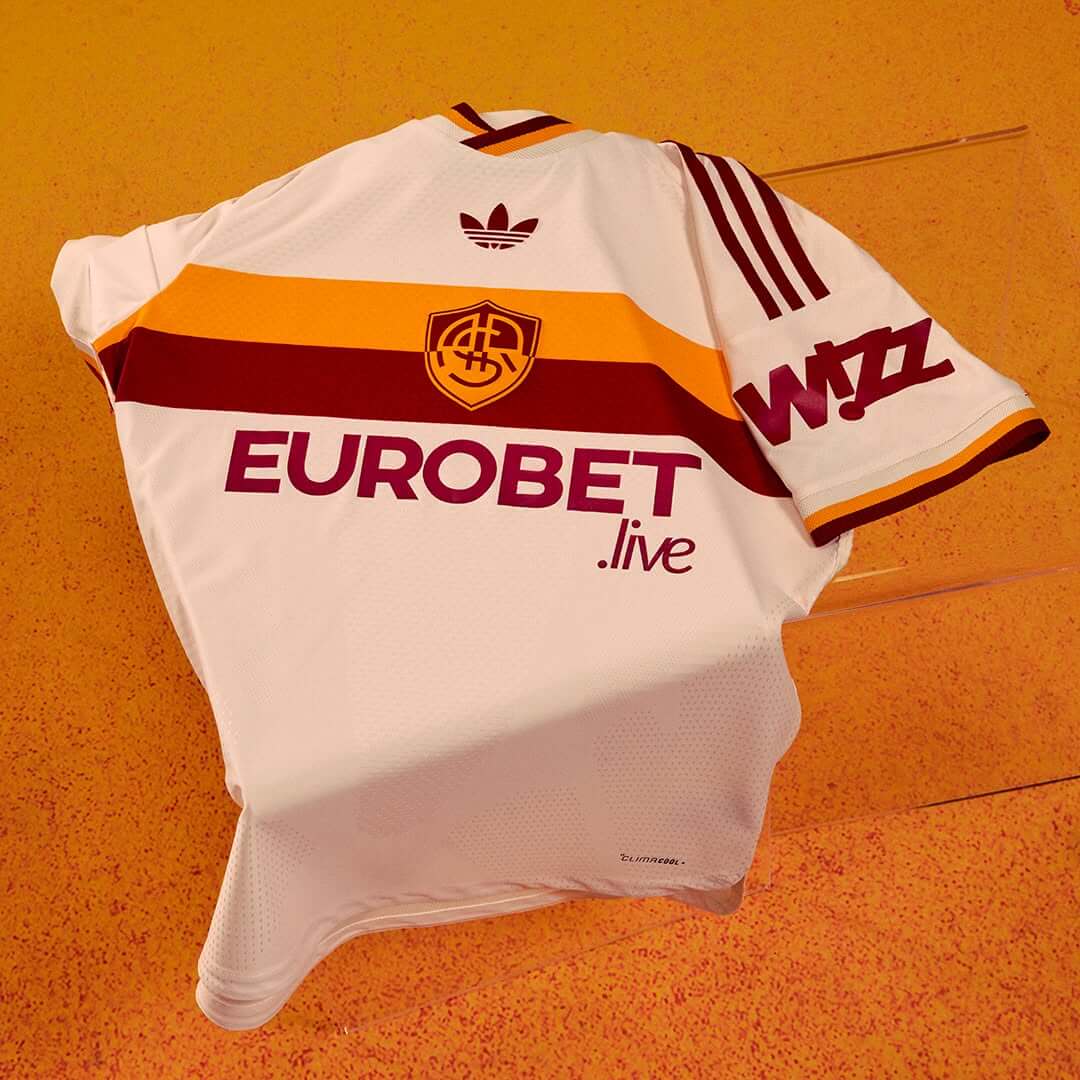 Camisa reserva do AS Roma 2026-2027 adidas