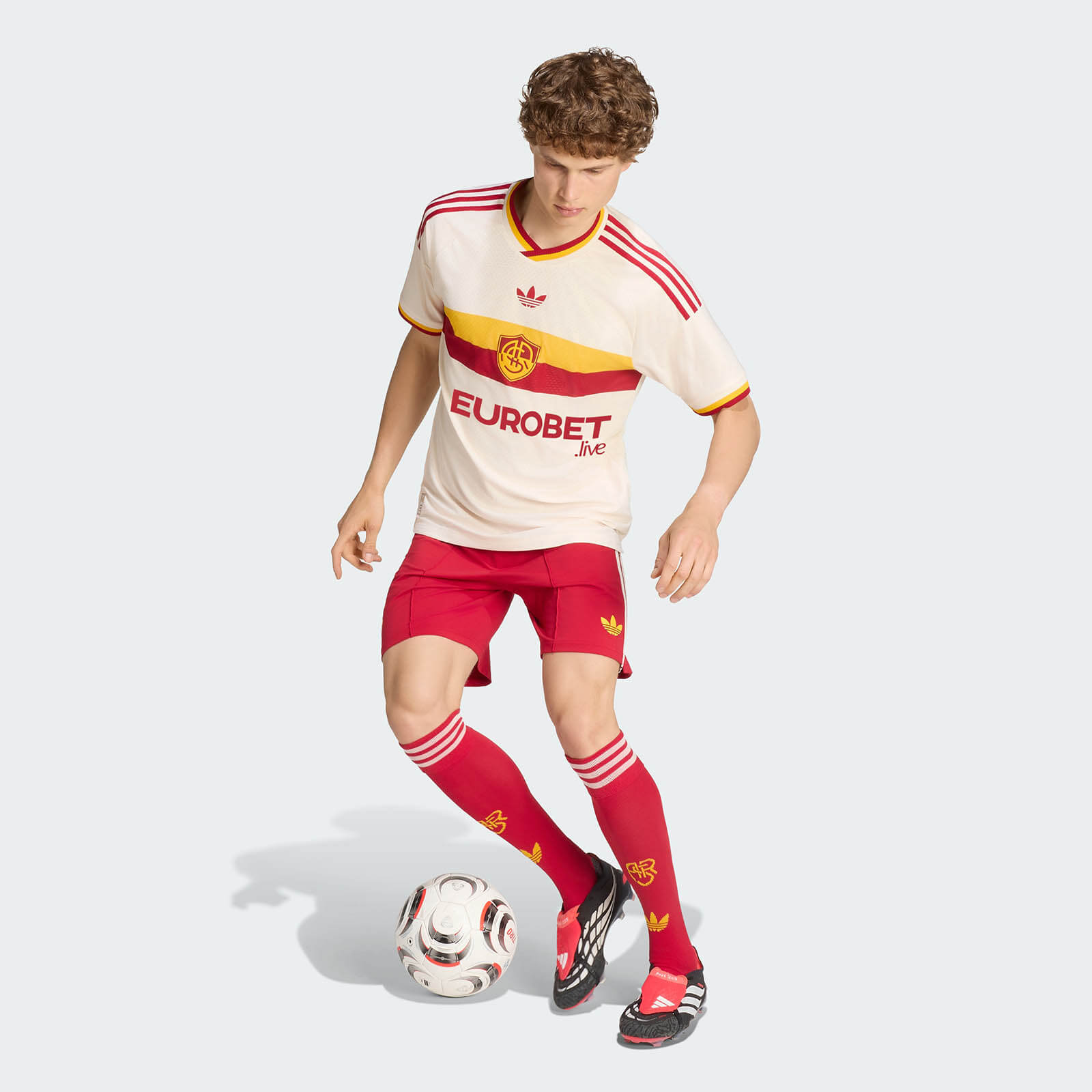 Camisa reserva do AS Roma 2026-2027 adidas