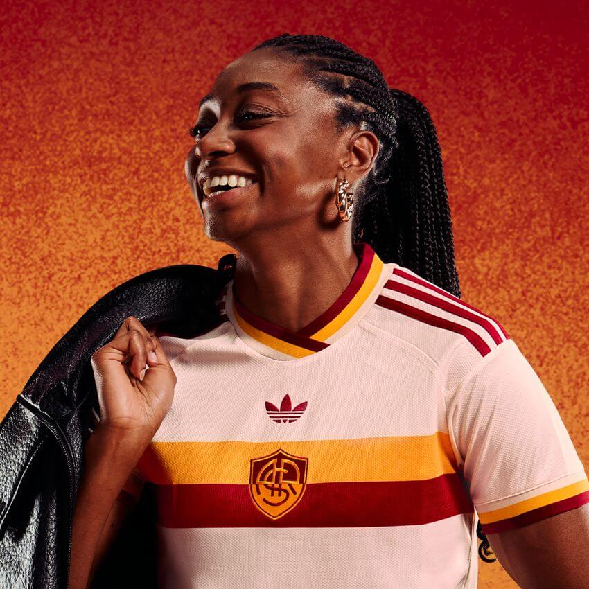 Camisa reserva do AS Roma 2026-2027 adidas