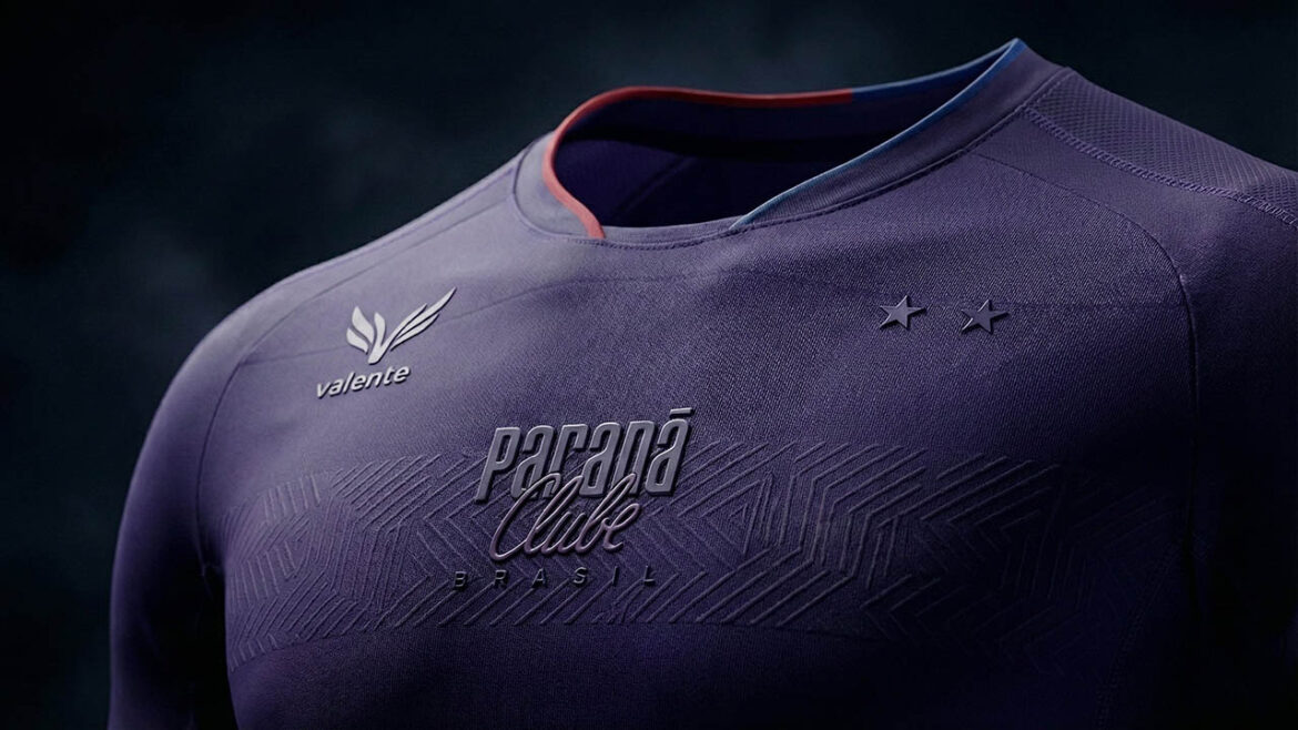 Camisa roxa do Paraná Clube 2026 Valente