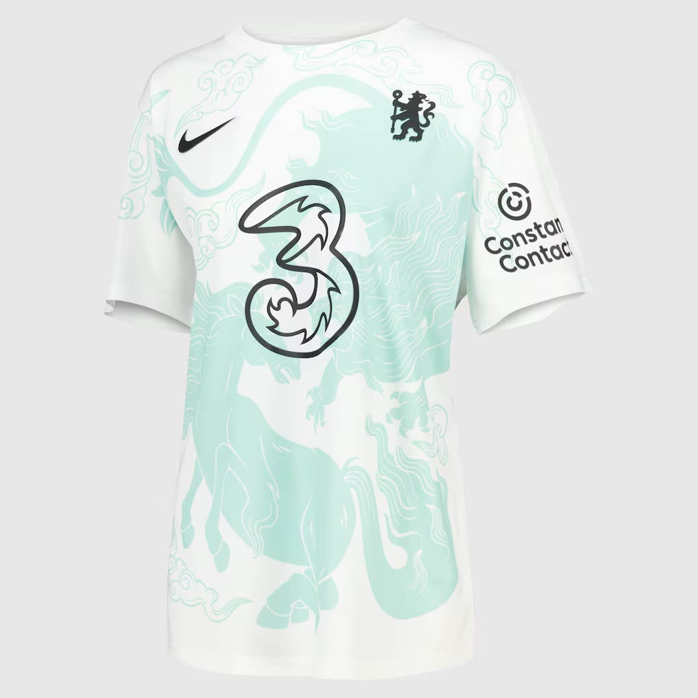 Camisa pré-jogo do Chelsea Ano do Cavalo 2026 Nike
