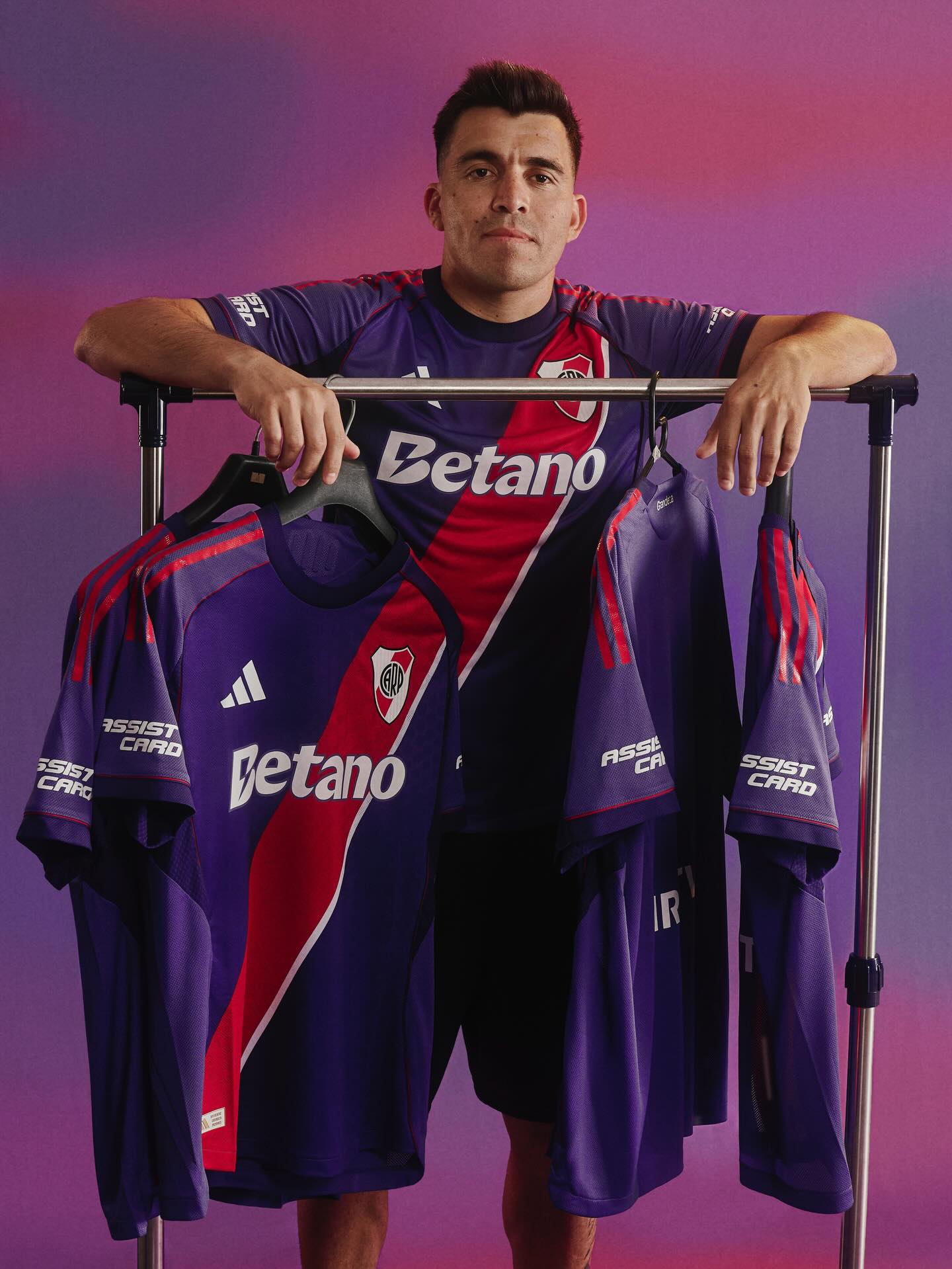 Terceira camisa river plate 2026 adidas