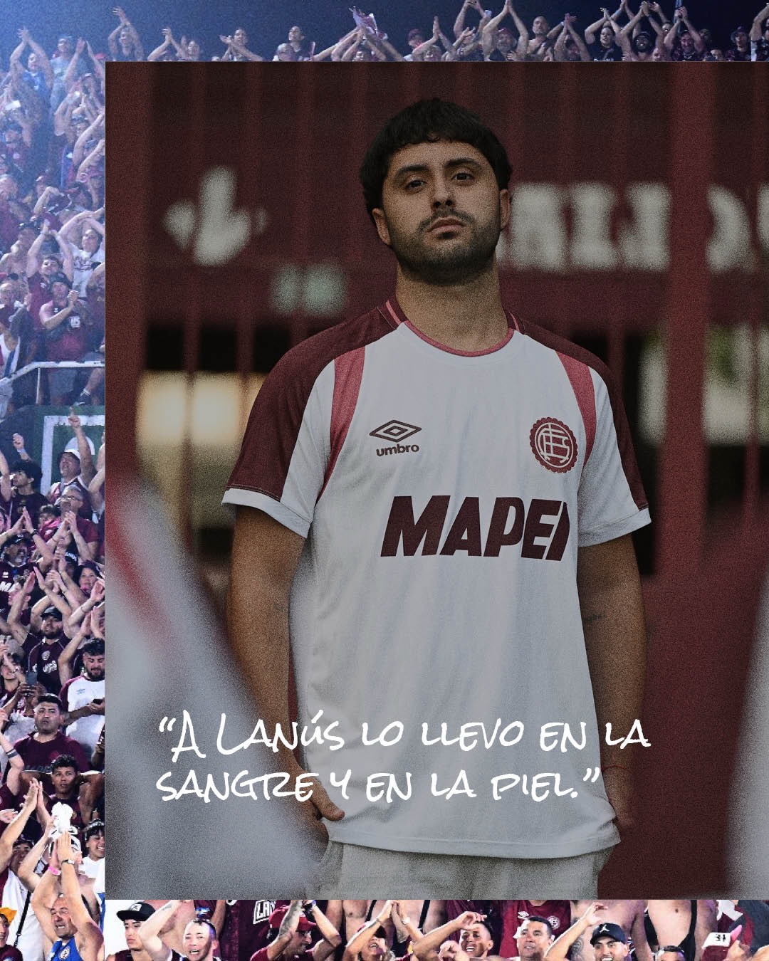 camisa reserva lanús 2026 umbro