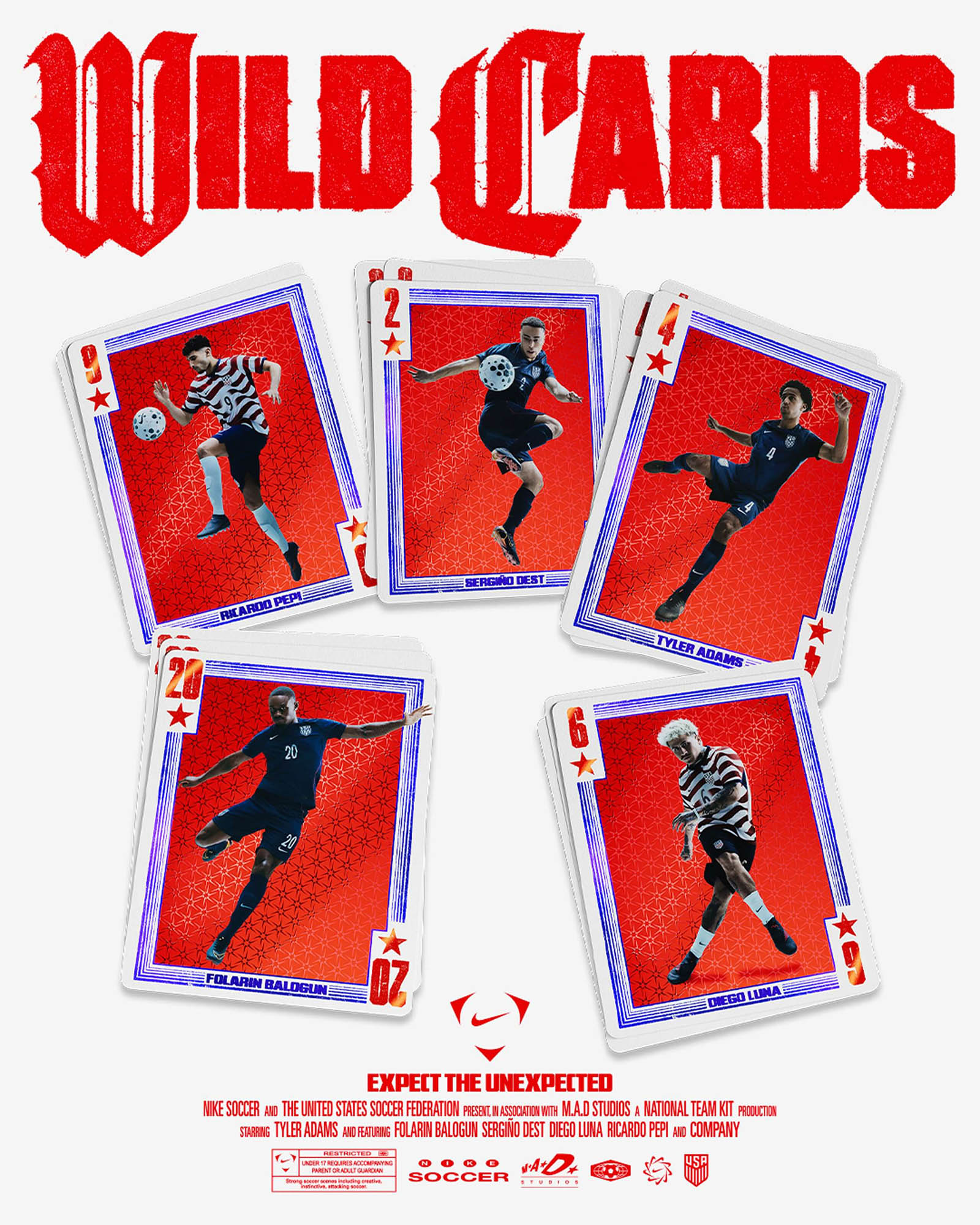 Camisas dos Estados Unidos Copa 2026 Nike