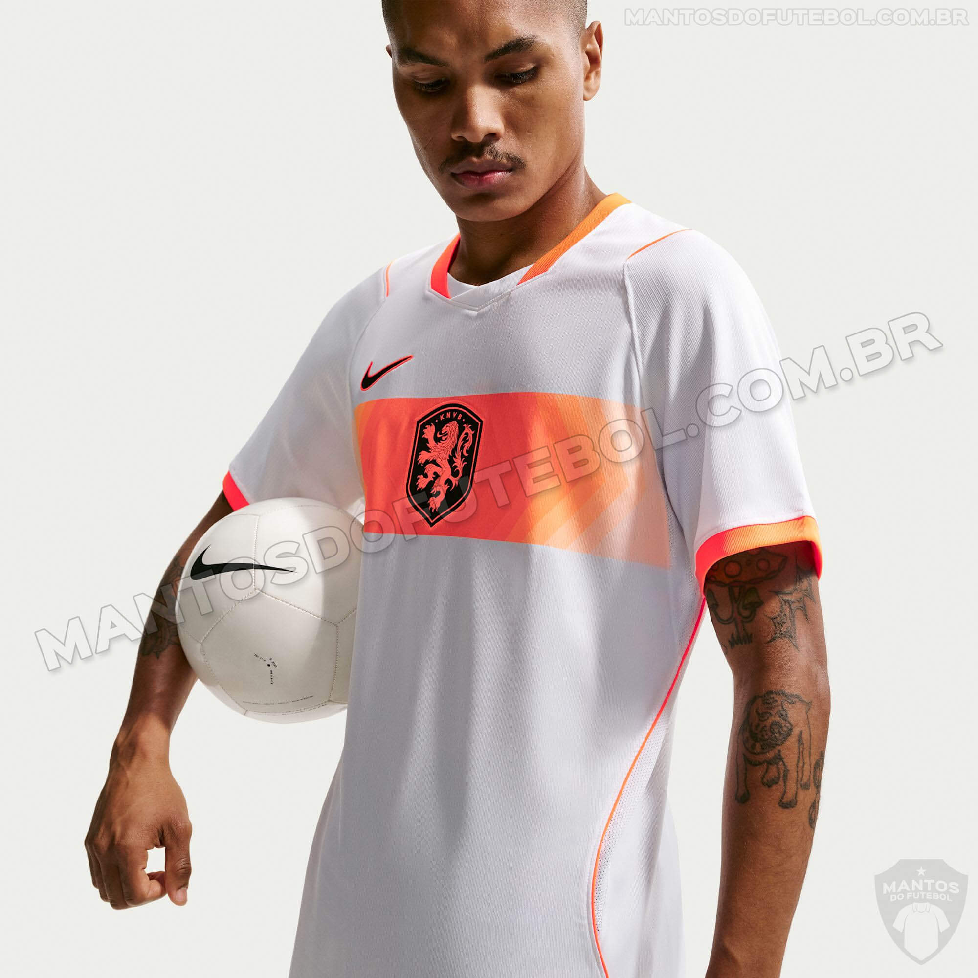 Camisa reserva da Holanda Copa 2026 Nike kit