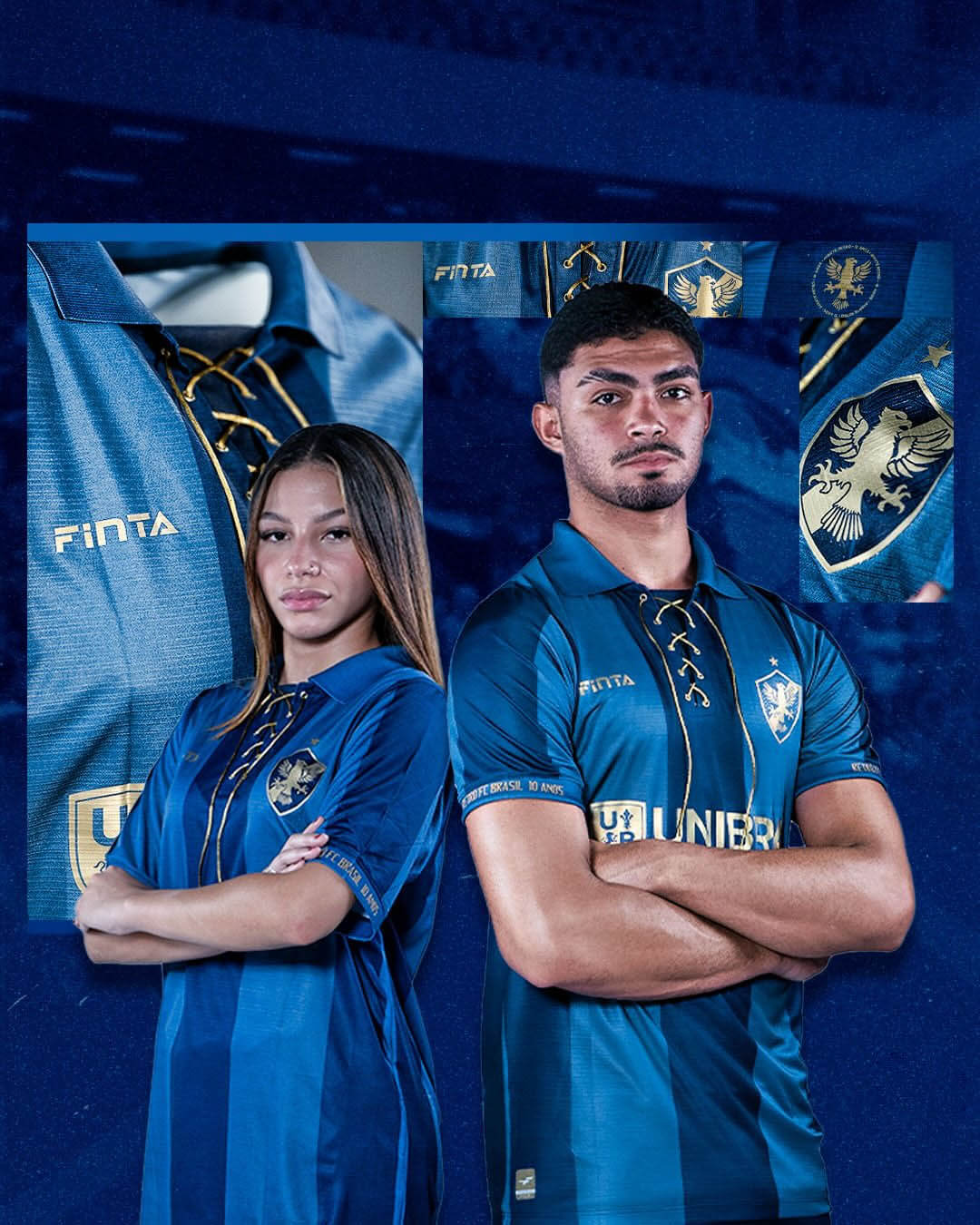 Camisa de 10 anos do Retrô FC 2026 Finta