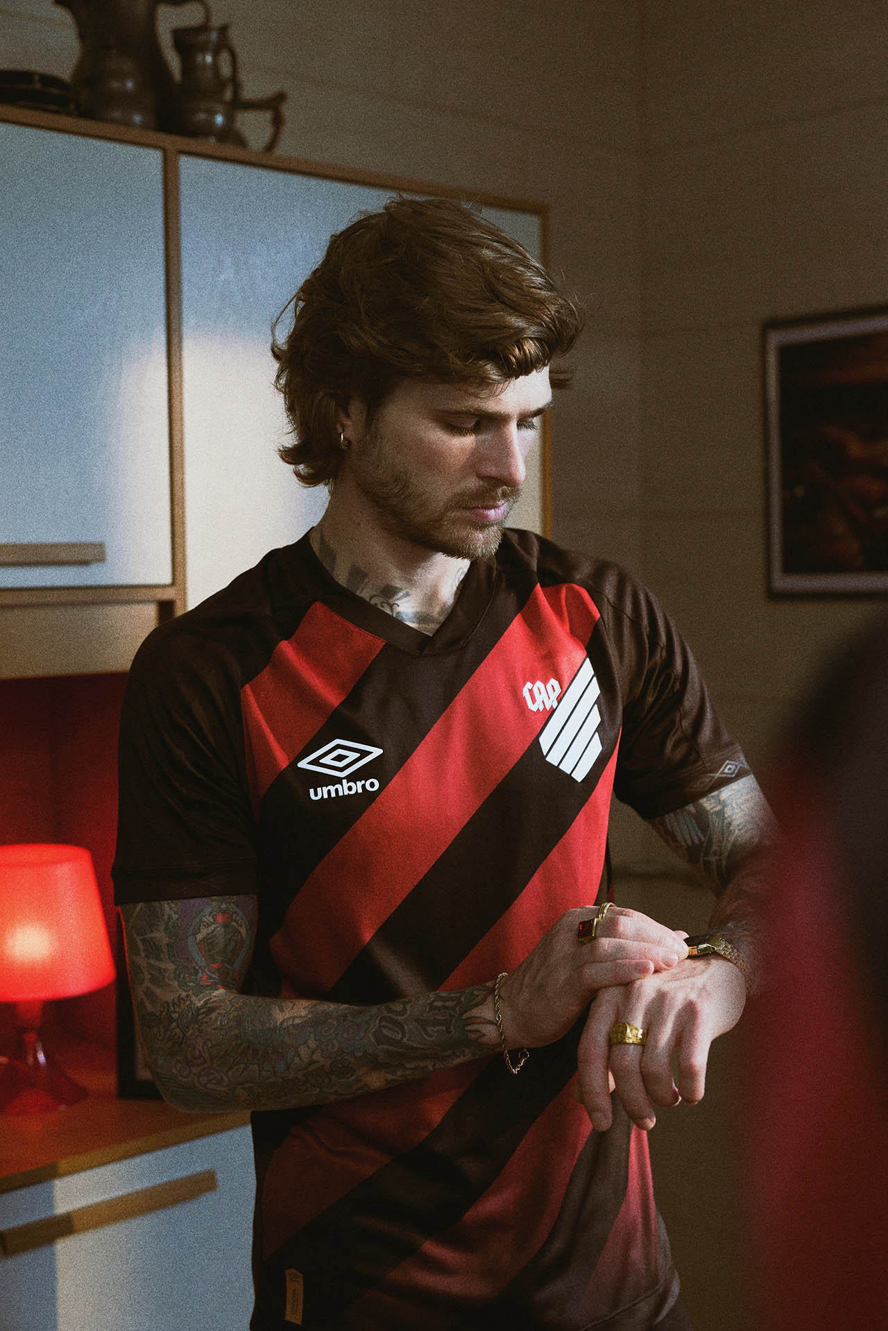 Camisa titular do Athletico Paranaense 2026 Umbro