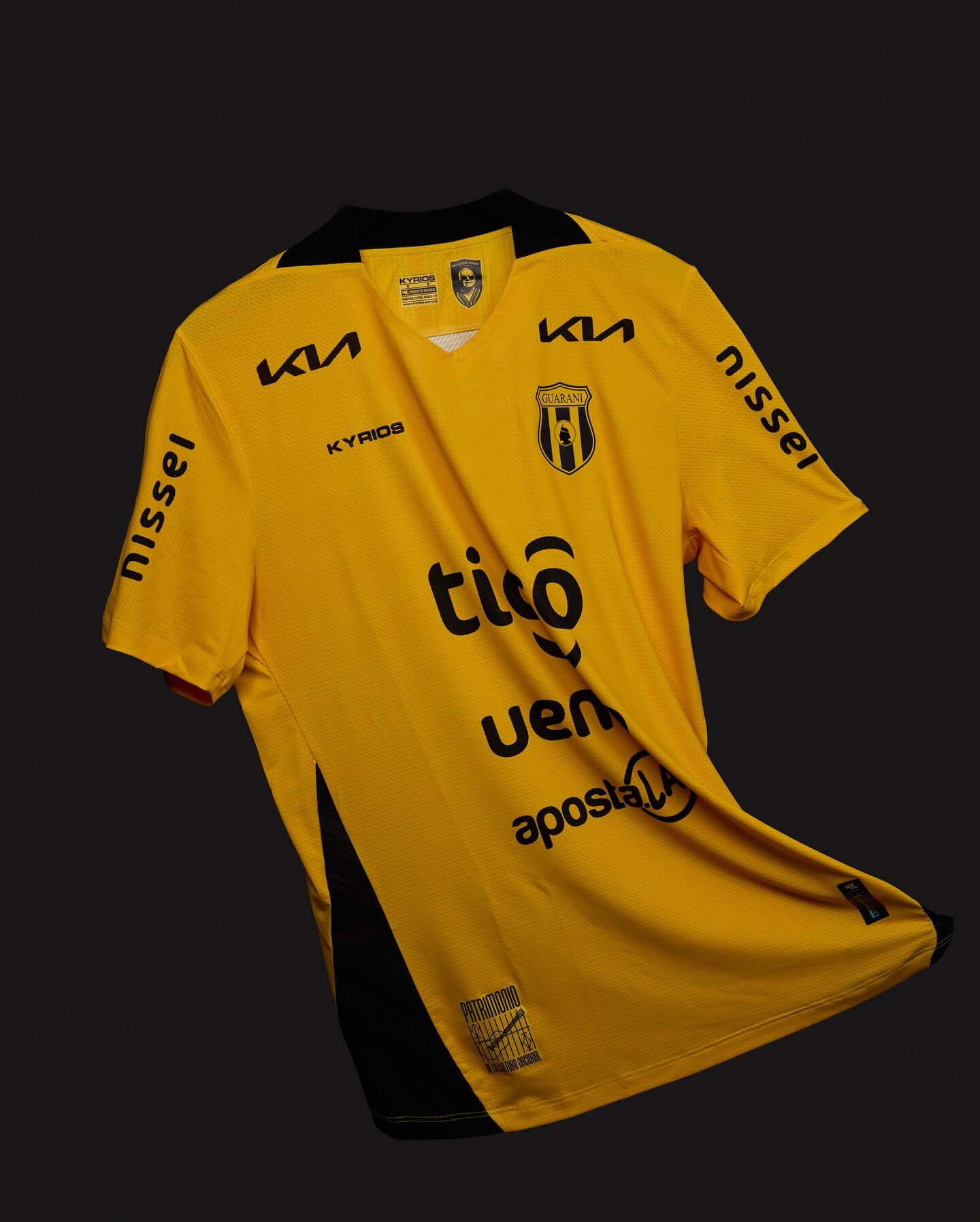terceira camisa club guaraní 2026 kyrios
