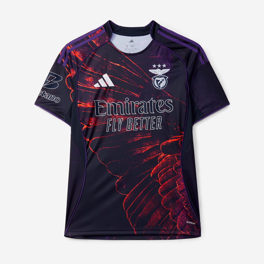 Camisa especial do Benfica x Vhils 2026 adidas