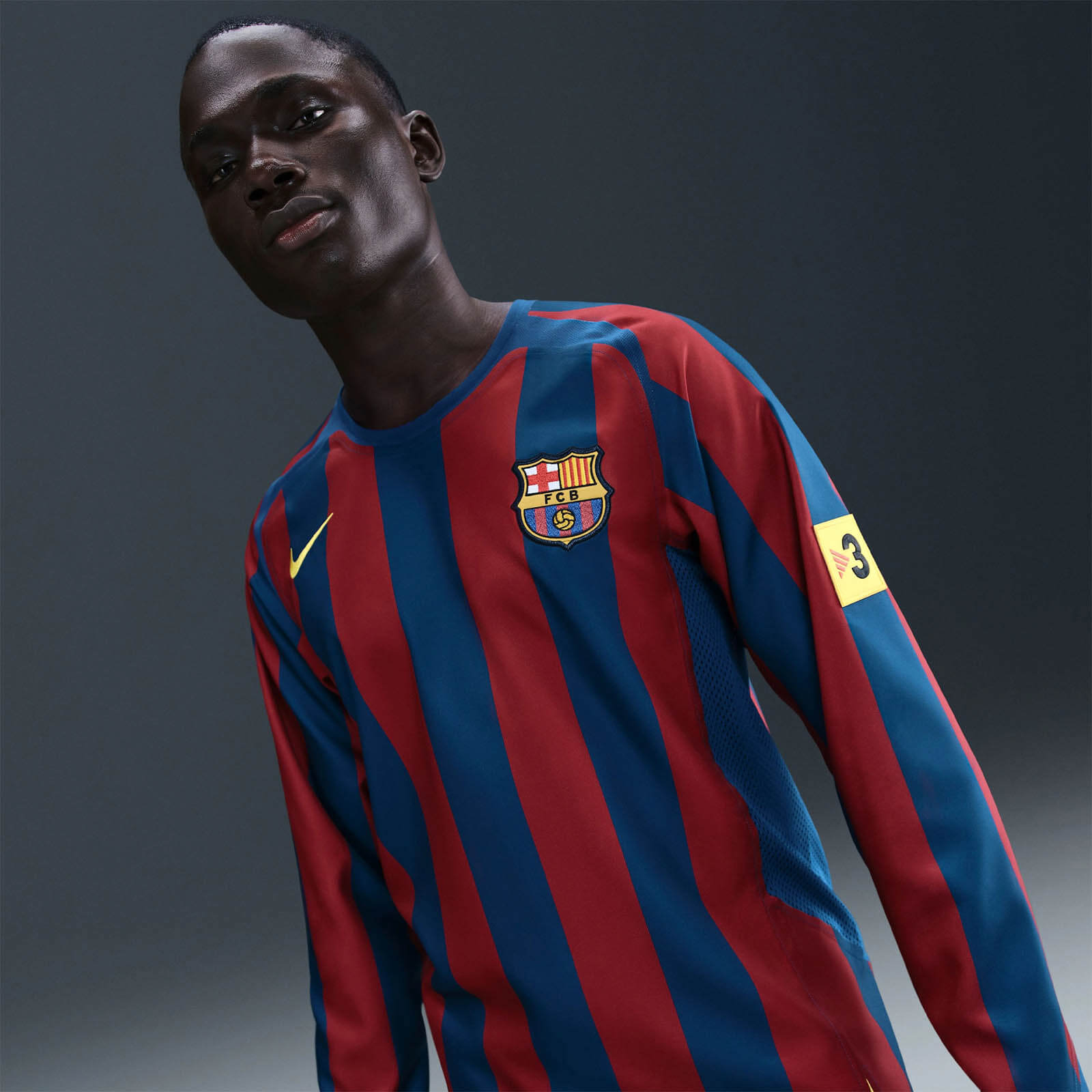 Camisa do Barcelona 2005-2006 Nike Ronaldinho