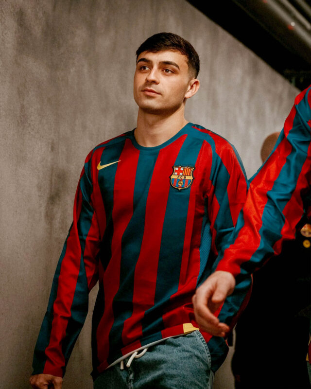 Camisa do Barcelona 2005-2006 Nike Ronaldinho