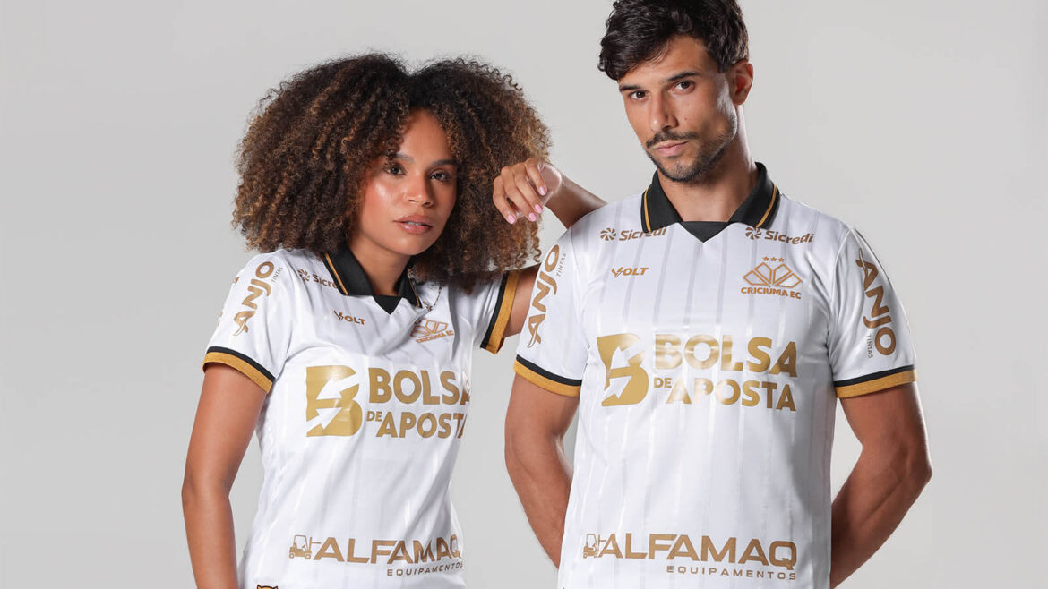 Camisa reserva do Criciúma EC 2026 Volt