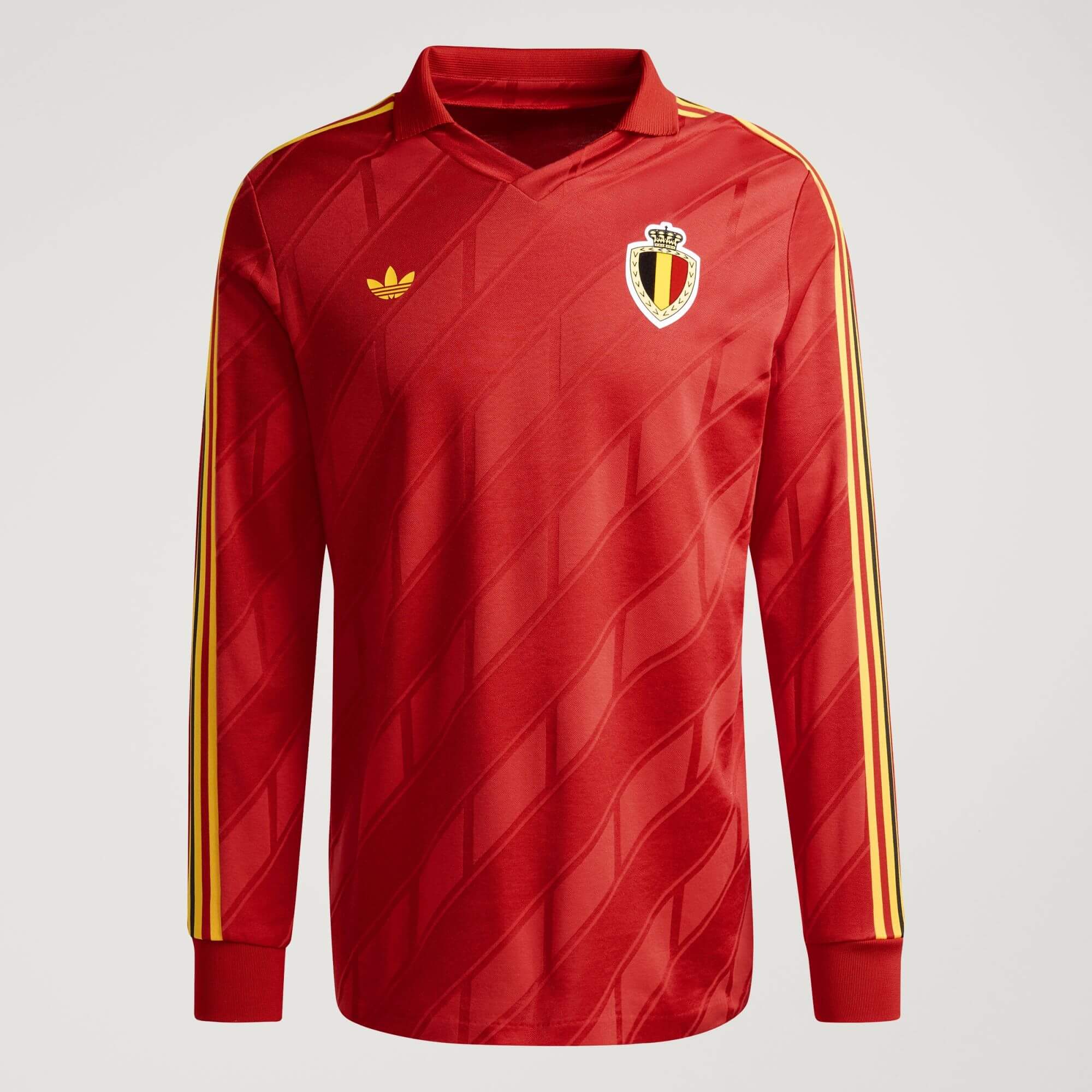 Camisa retrô da Bélgica 1986 adidas