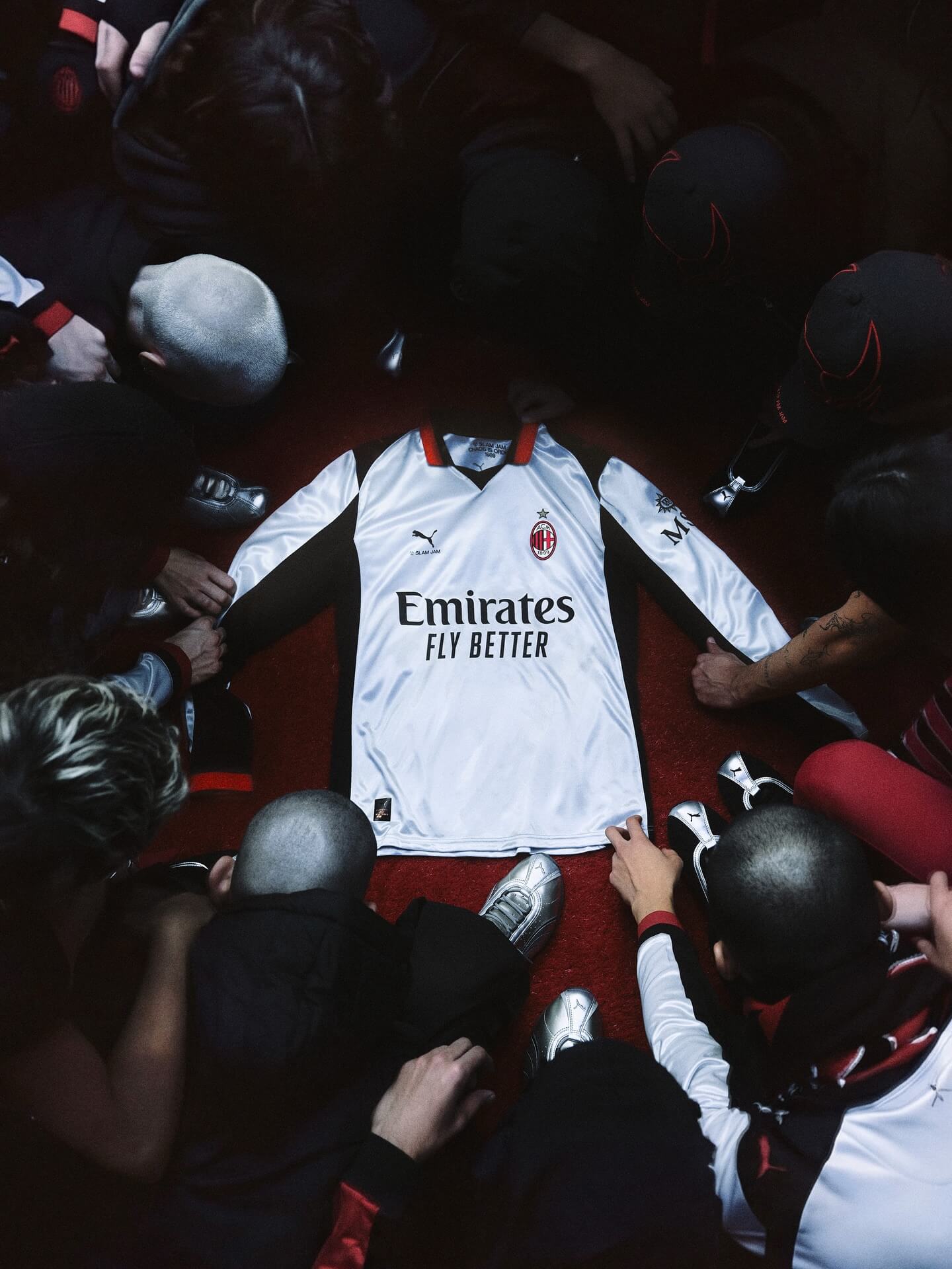 Quarta camisa do Milan 2026 PUMA Slam Jam