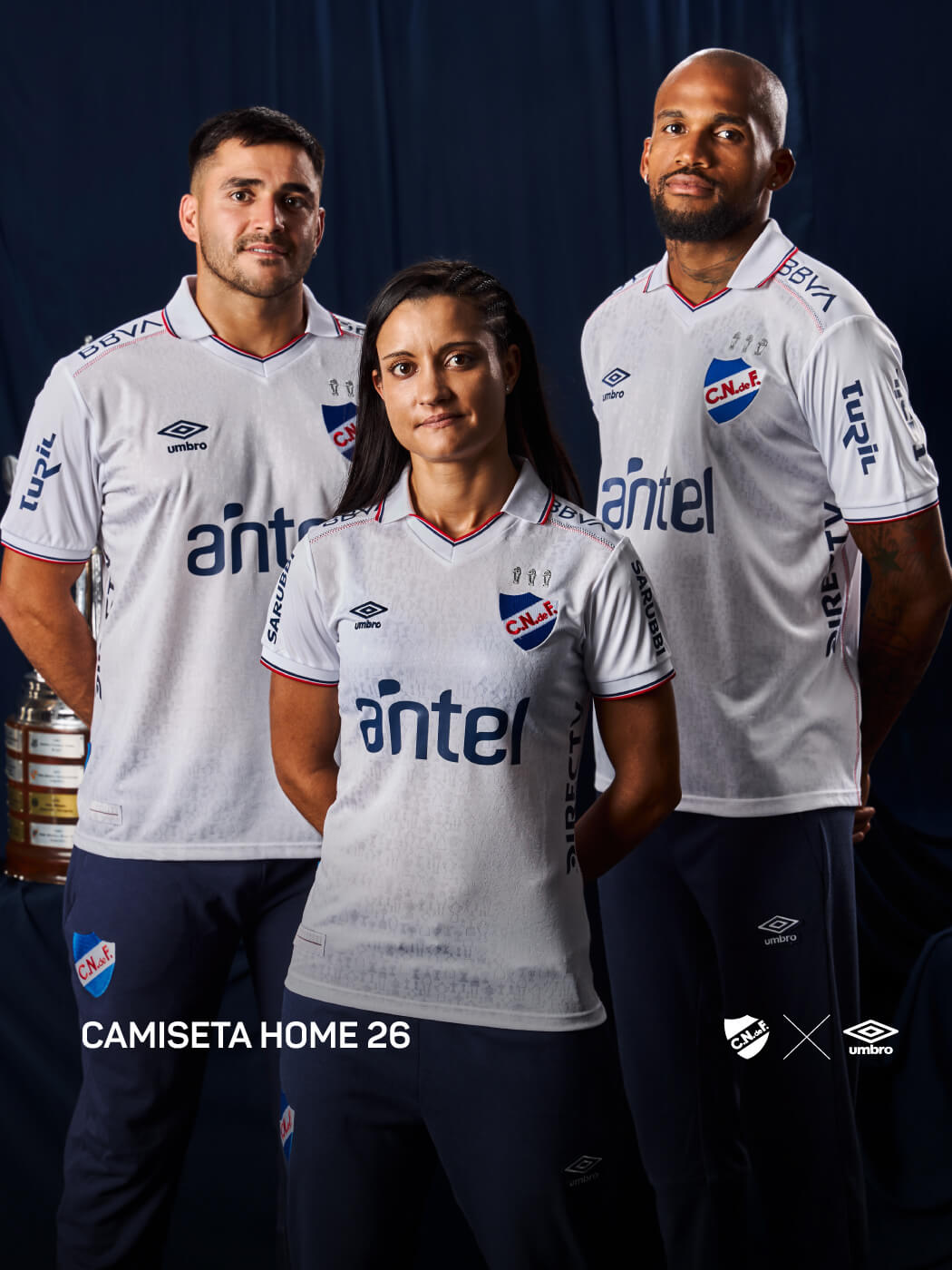 Camisa titular do Club Nacional 2026 Umbro