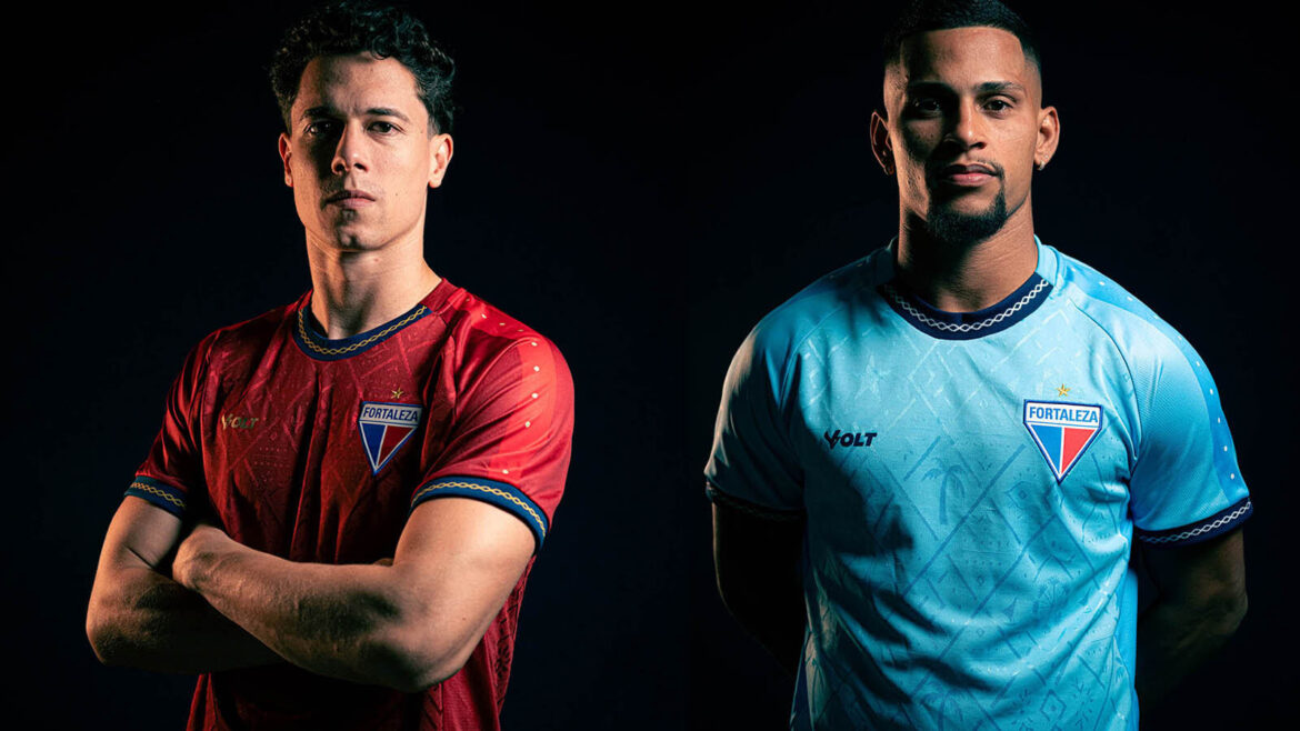 Fortaleza e Volt lançam camisas para a Copa do Nordeste 2026