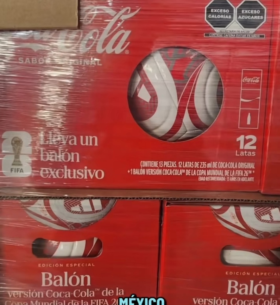 bola trionda adidas coca-cola copa do mundo 2026