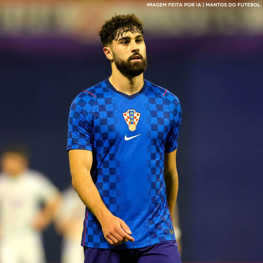 Camisa reserva da Croácia Copa 2026 Nike