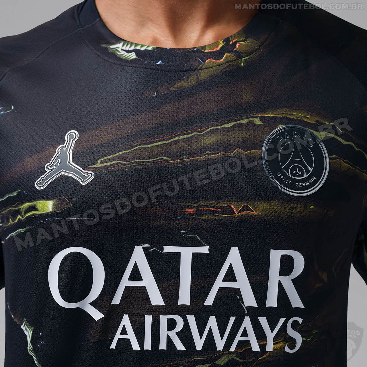 Quinta camisa do PSG 2025-2026 Jordan Night Edition