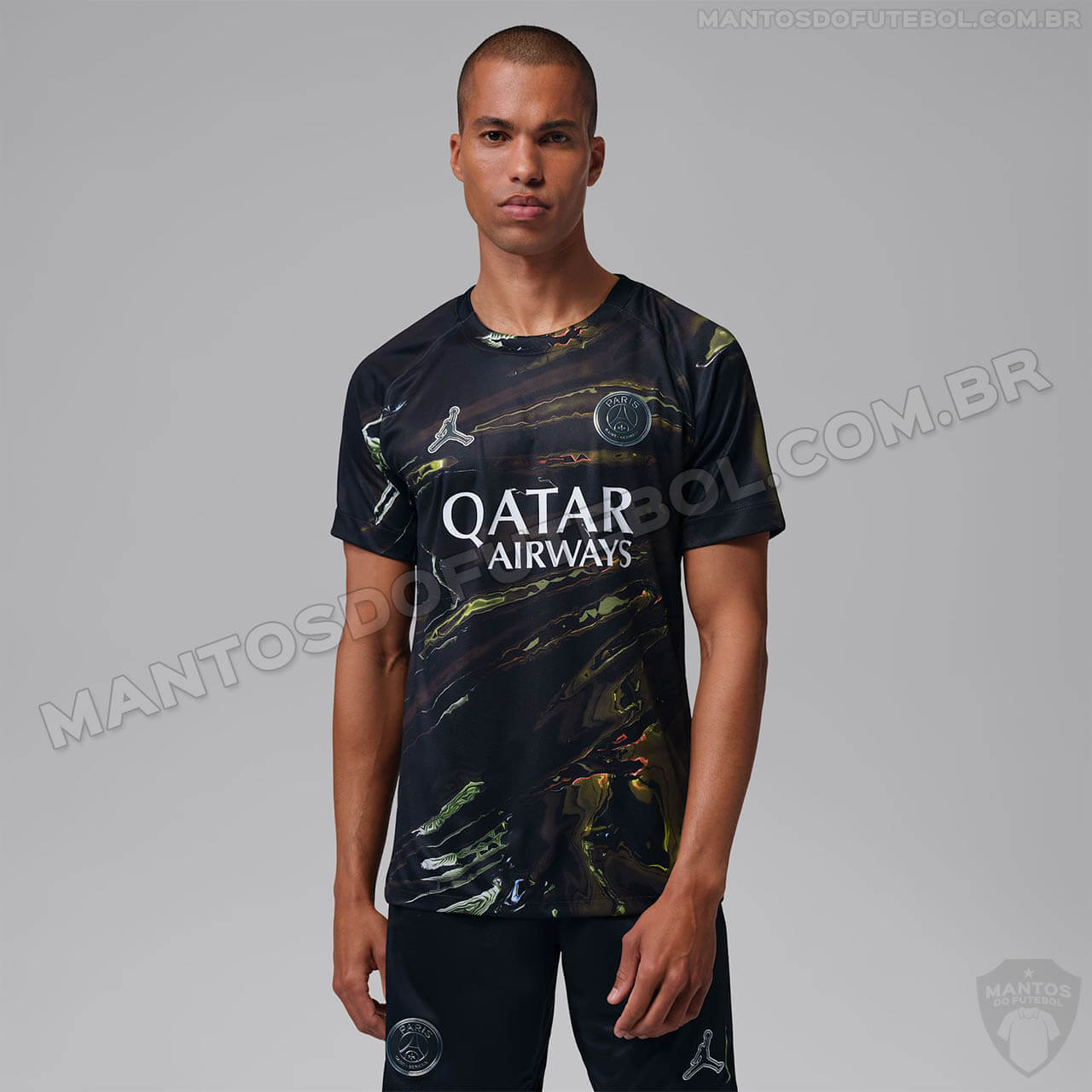 Quinta camisa do PSG 2025-2026 Jordan Night Edition