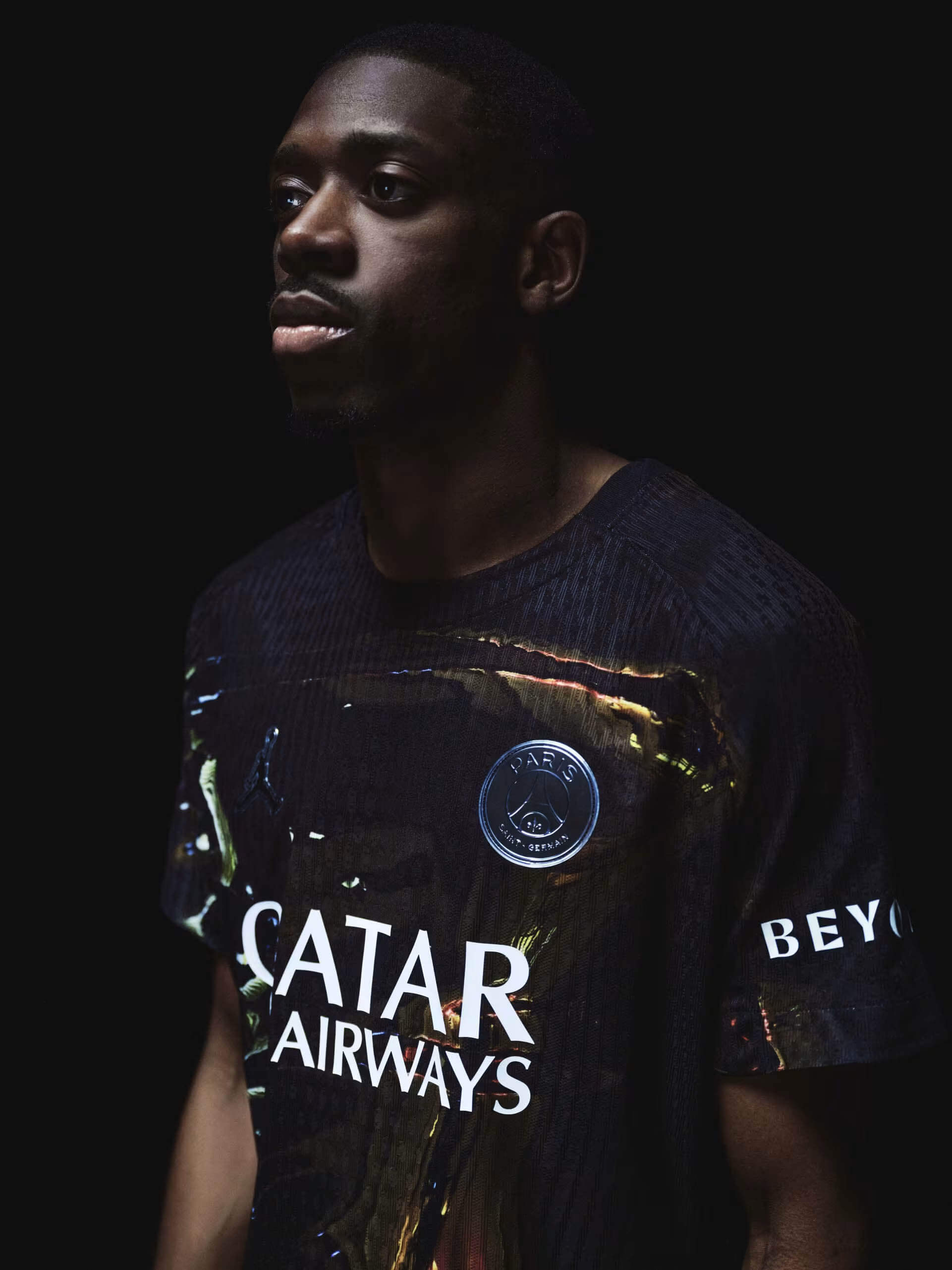 camisa Night Edition do PSG 2025-2026 Jordan