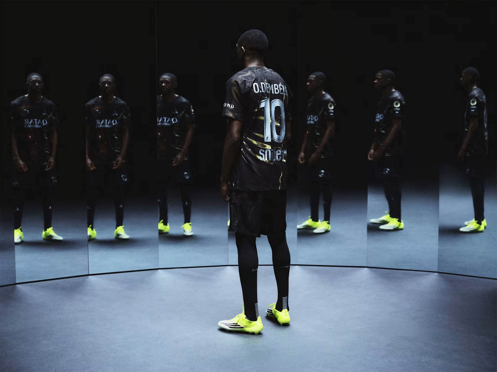 camisa Night Edition do PSG 2025-2026 Jordan