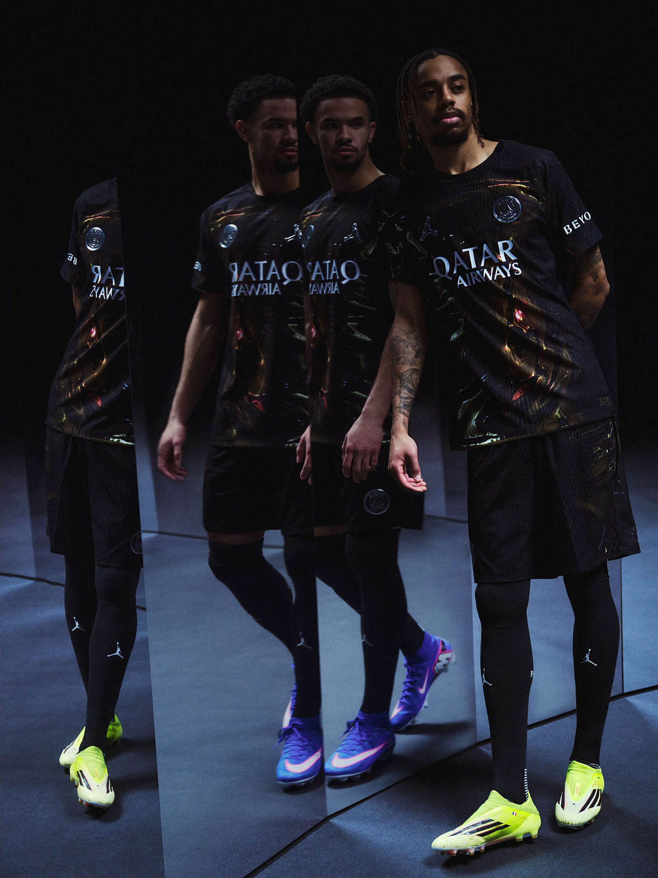 camisa Night Edition do PSG 2025-2026 Jordan