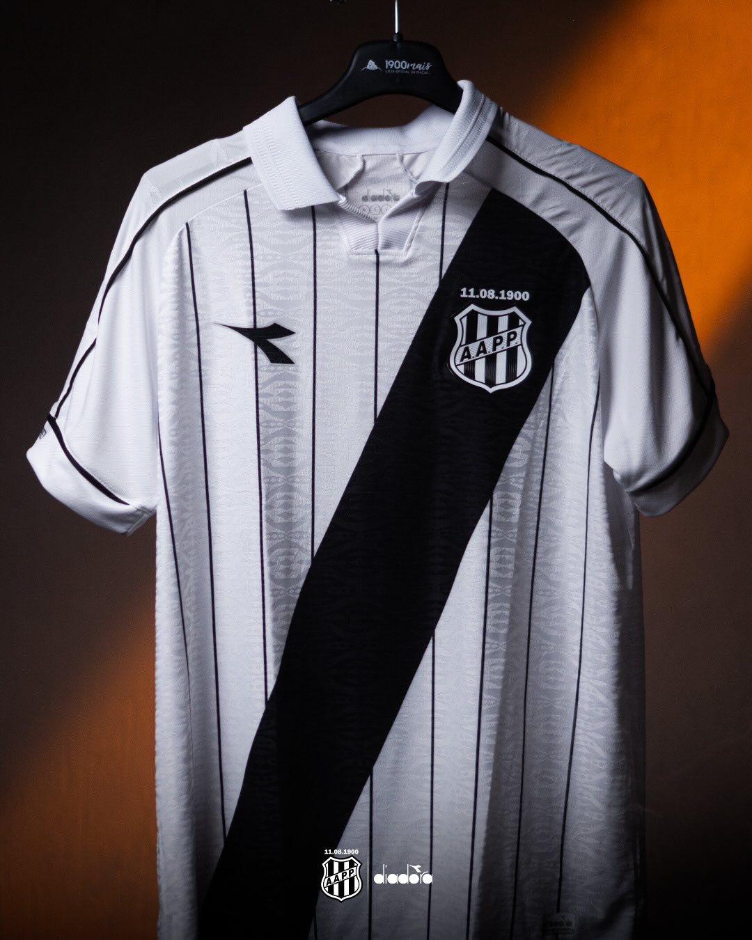 Camisa titular ponte preta 2026 diadora
