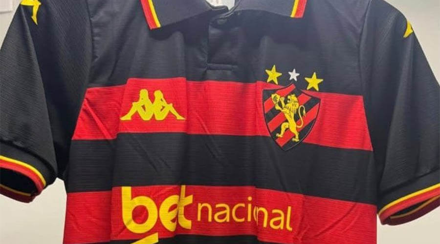 Camisa titular do Sport Recife 2026 Kappa