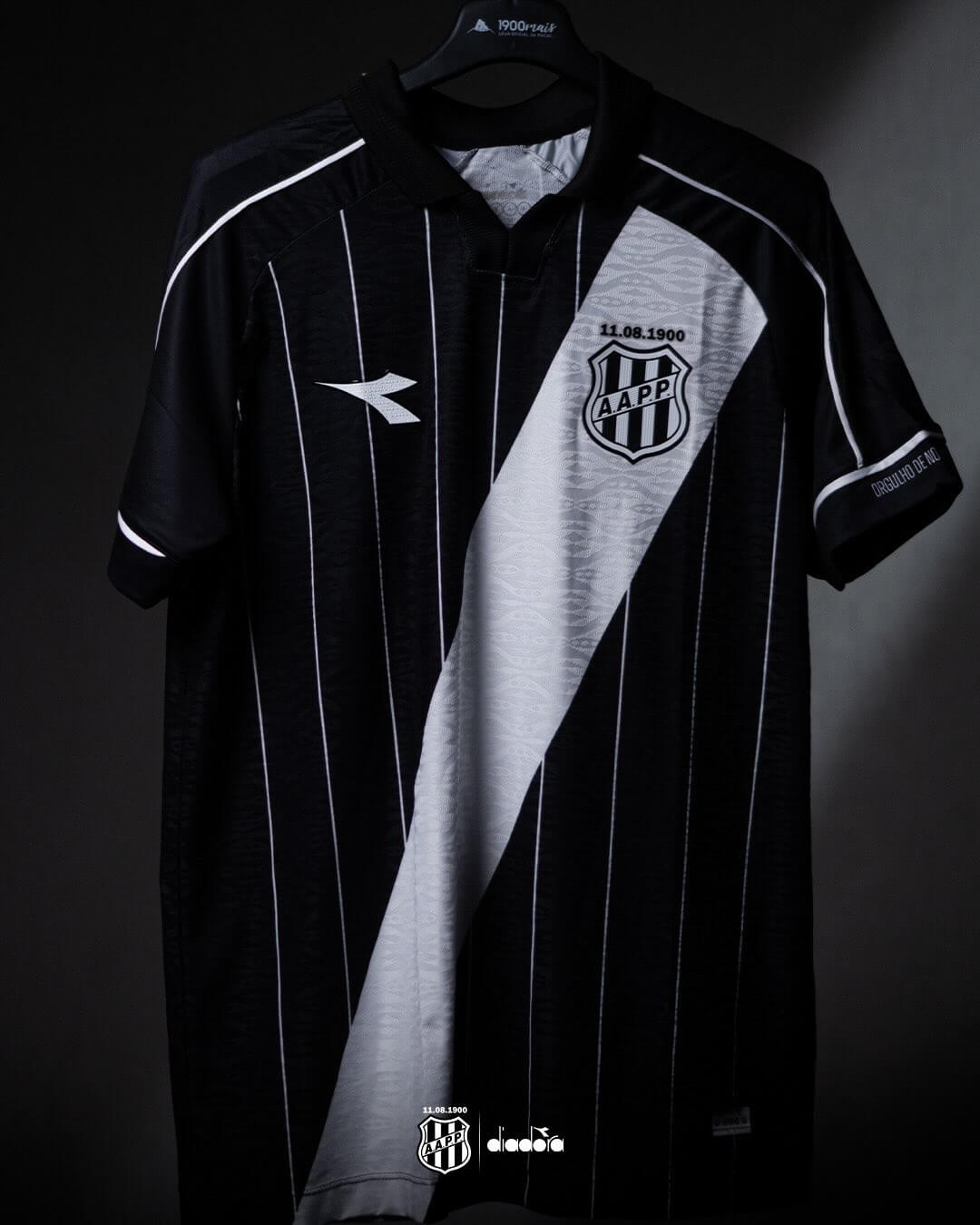 Camisa reserva da Ponte Preta 2026 Diadora