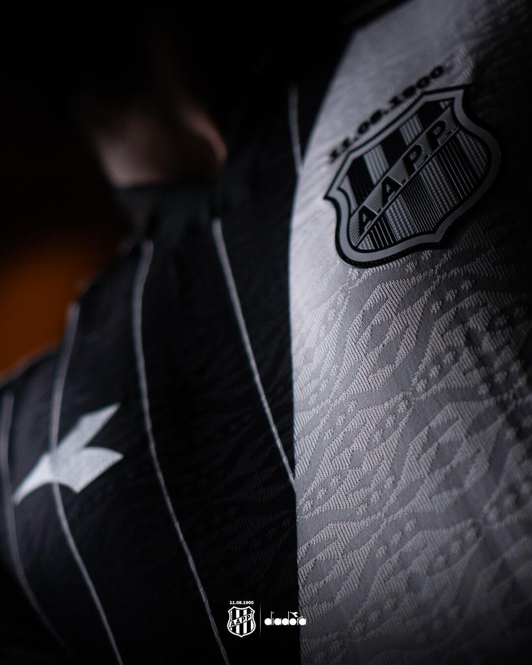 Camisa reserva da Ponte Preta 2026 Diadora