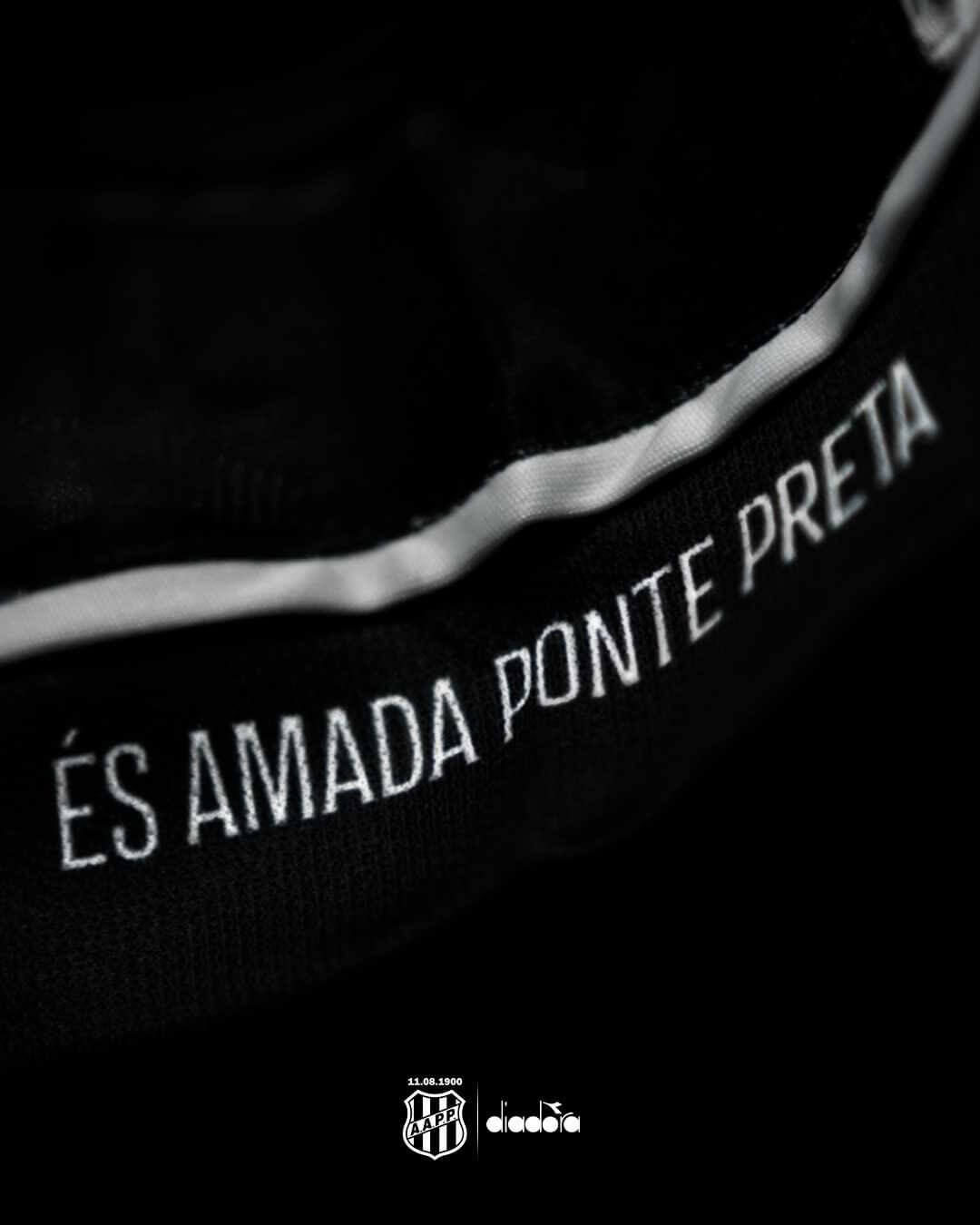 Camisa reserva da Ponte Preta 2026 Diadora