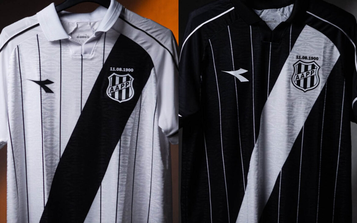 Camisas da Ponte Preta 2026 Diadora a