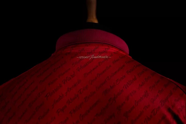 camisa de 125 anos do rennes puma