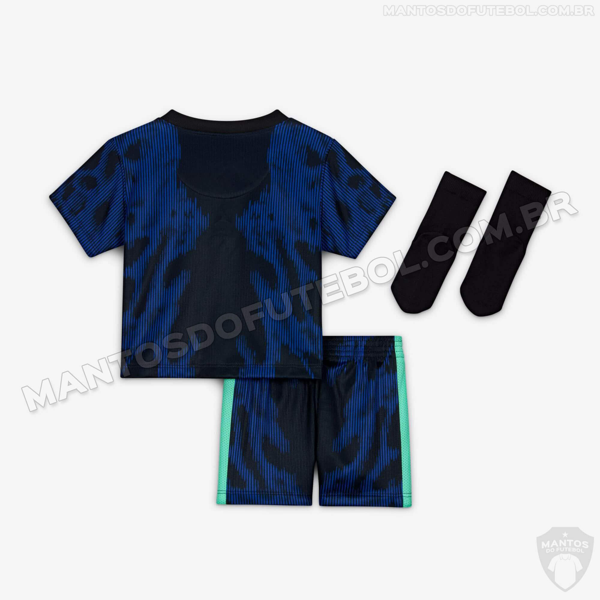 Camisa azul do Brasil Copa 2026 Jordan