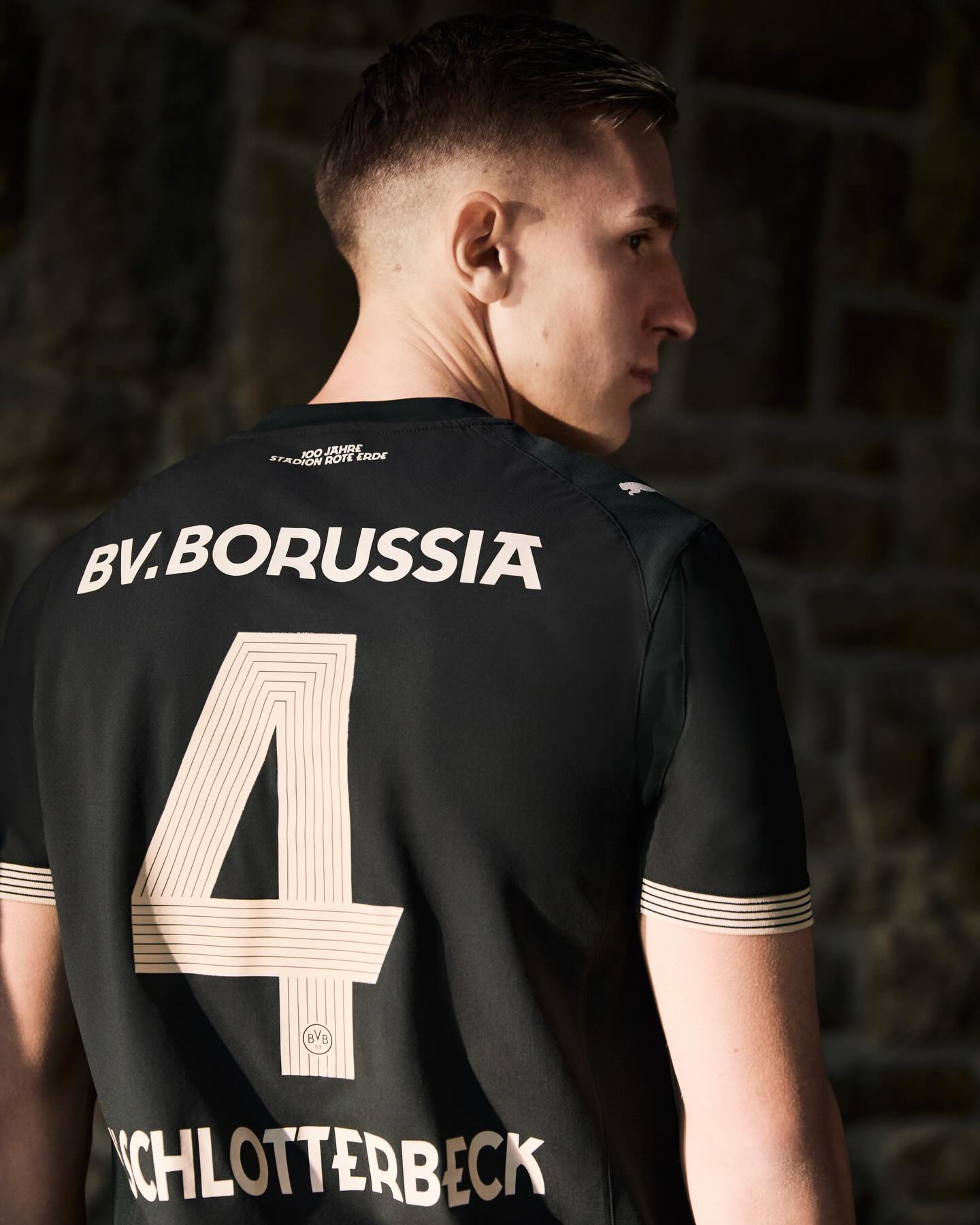 Camisa do Borussia Dortmund Rote Erde 100 anos PUMA