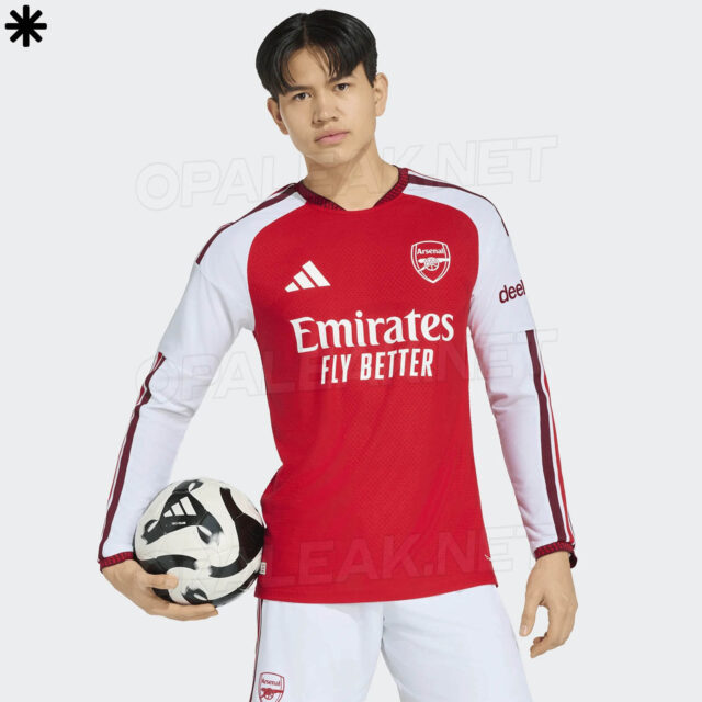 Camisa titular do Arsenal 2026-2027 adidas