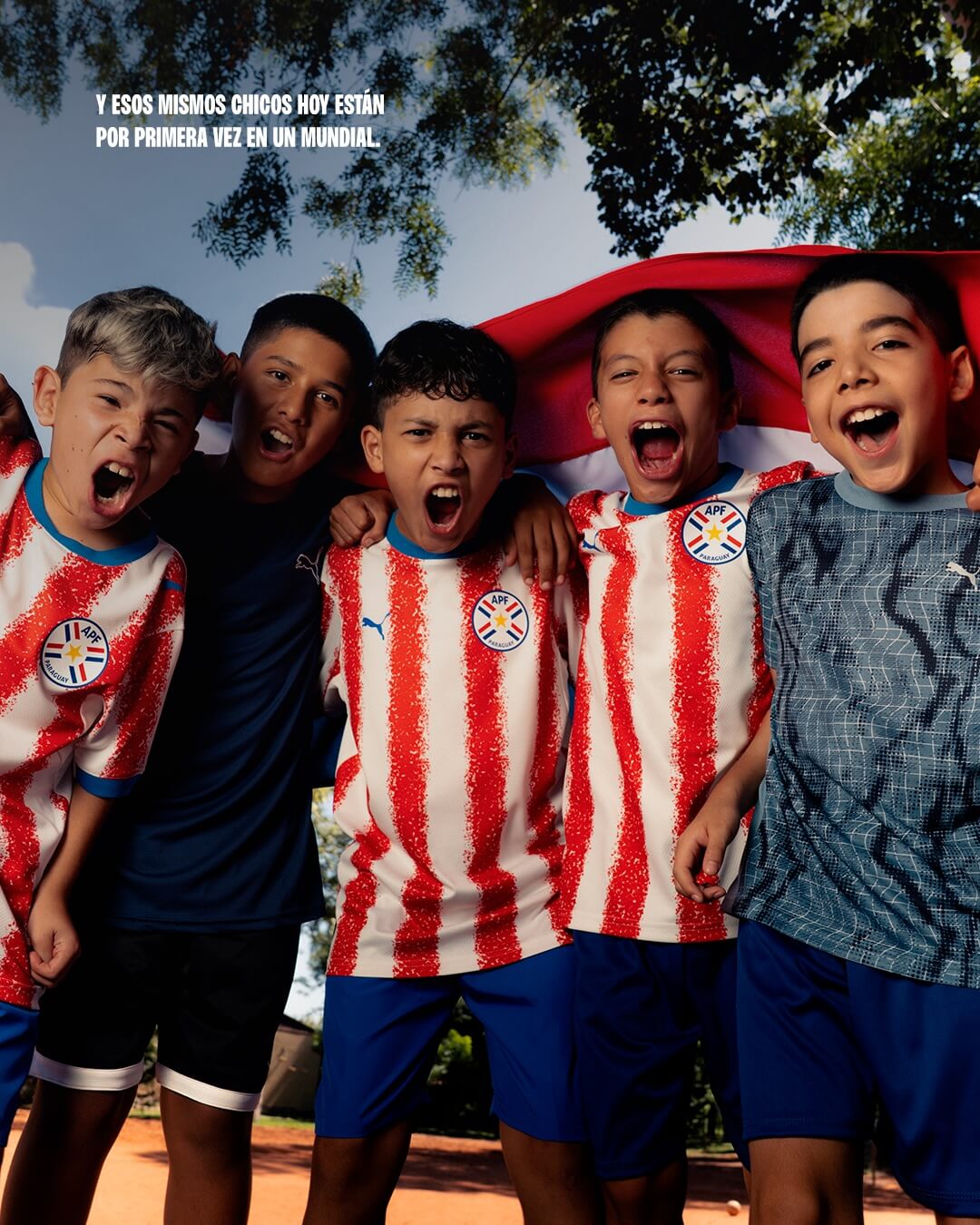 camisa titular paraguai copa 2026 puma