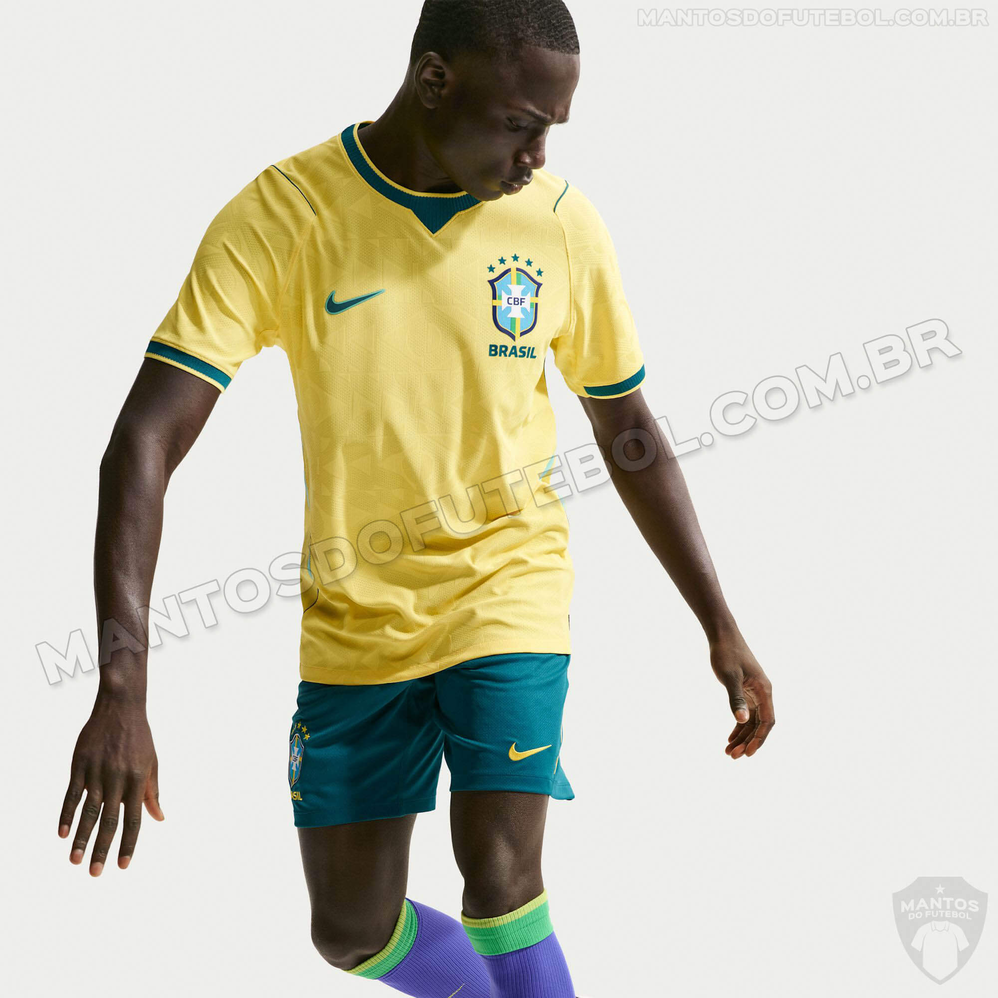 Camisa amarela do Brasil Copa 2026 Nike