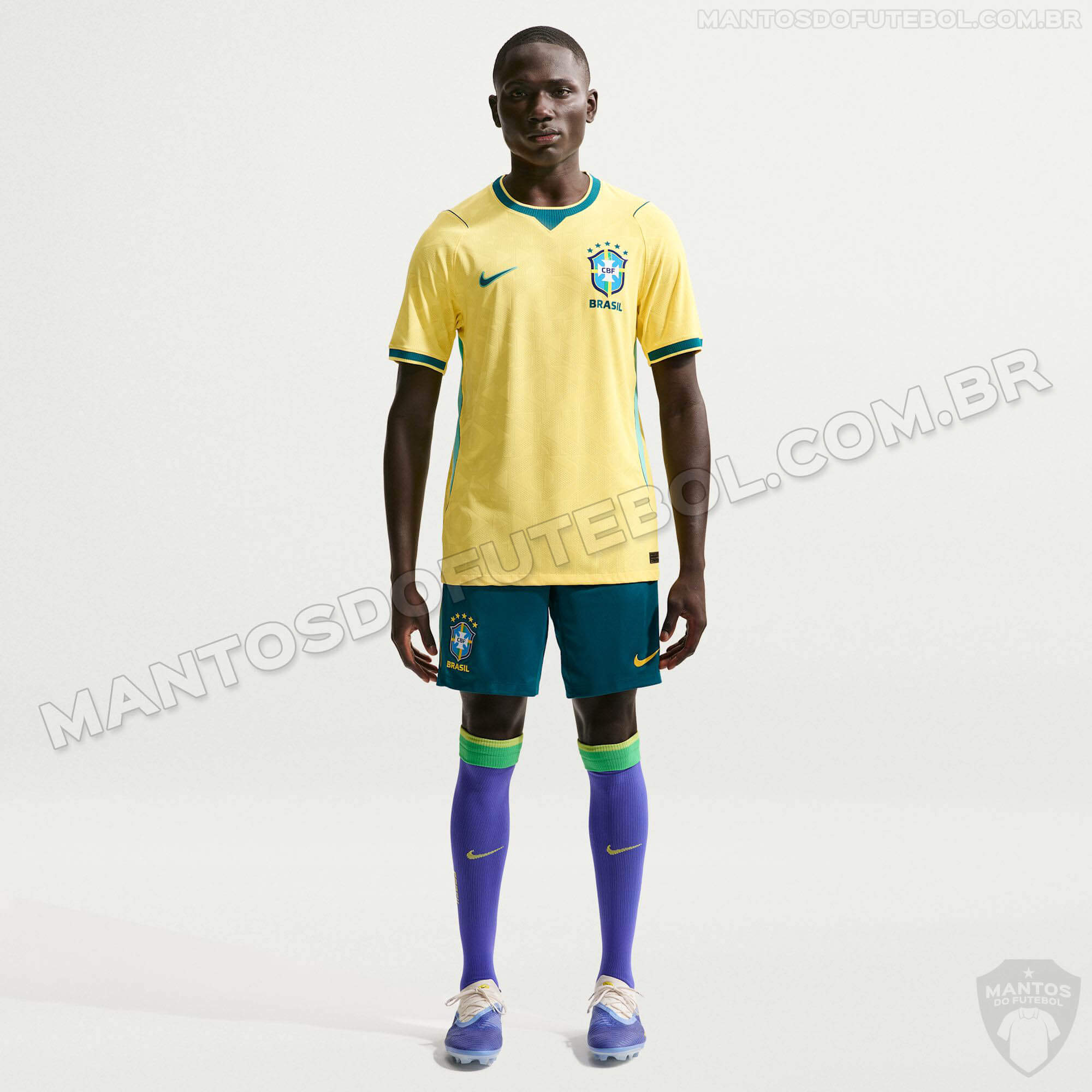 Camisa amarela do Brasil Copa 2026 Nike