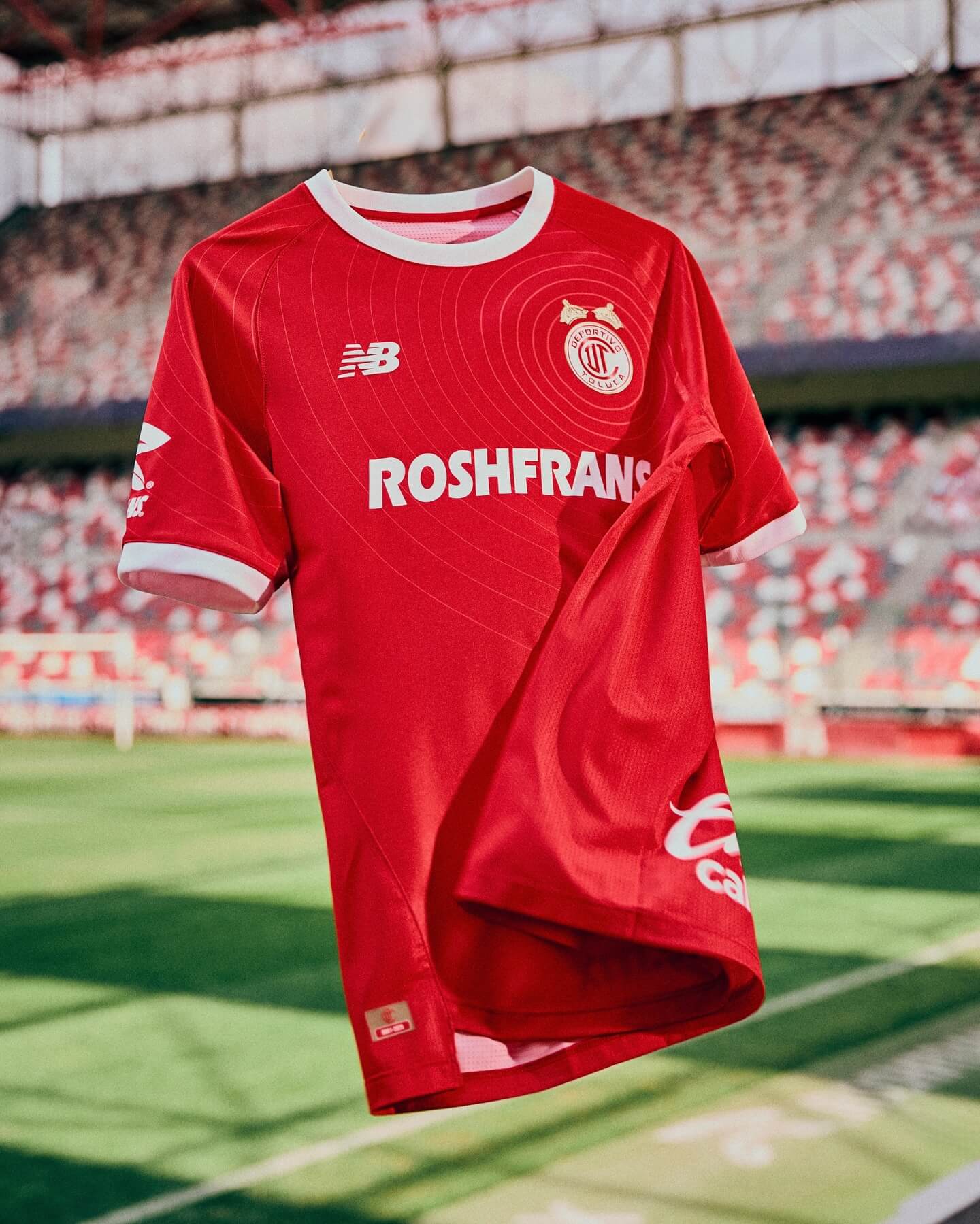 camisa bicampeonato toluca 2026 new balance