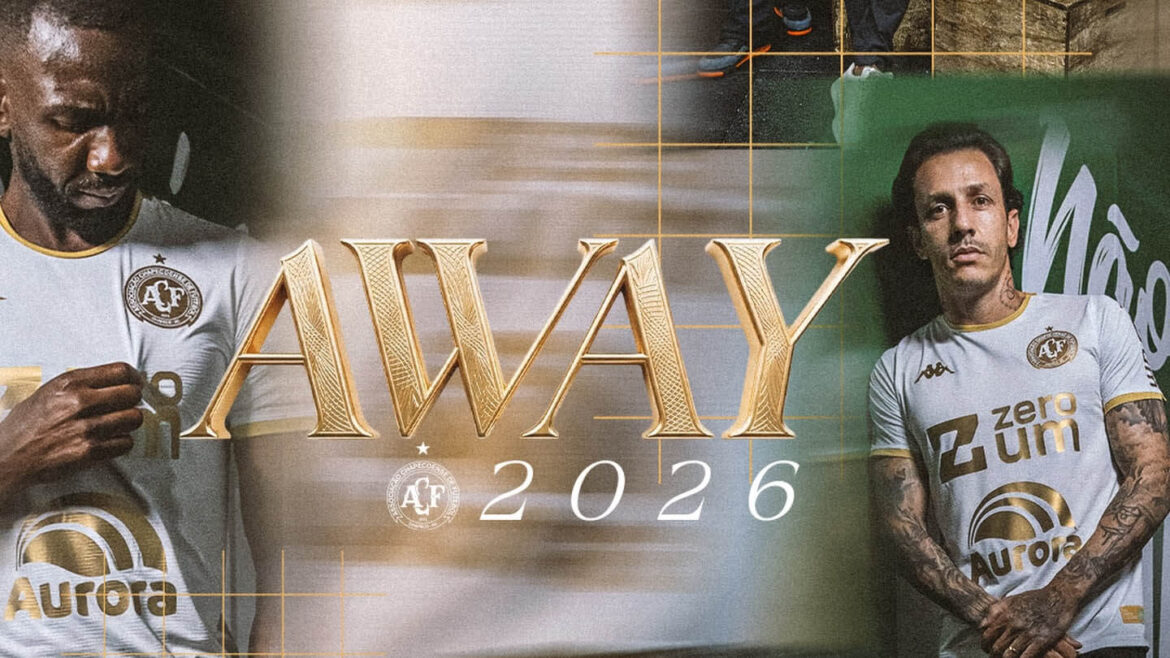 Camisa reserva da Chapecoense 2026 Kappa