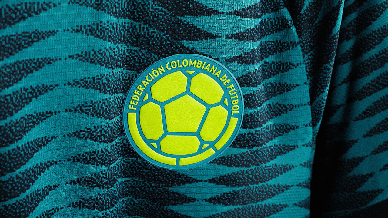 Camisa reserva da Colômbia Copa 2026 adidas
