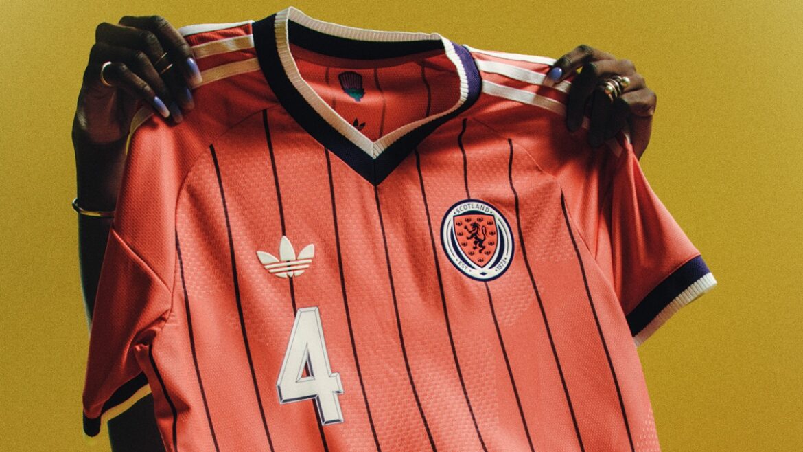 Camisa reserva escócia copa 2026 adidas