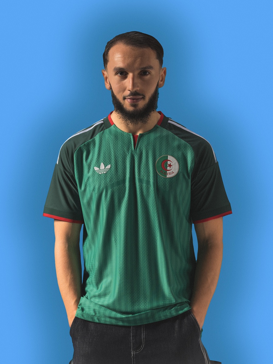 Camisa reserva da argélia copa 2026 adidas