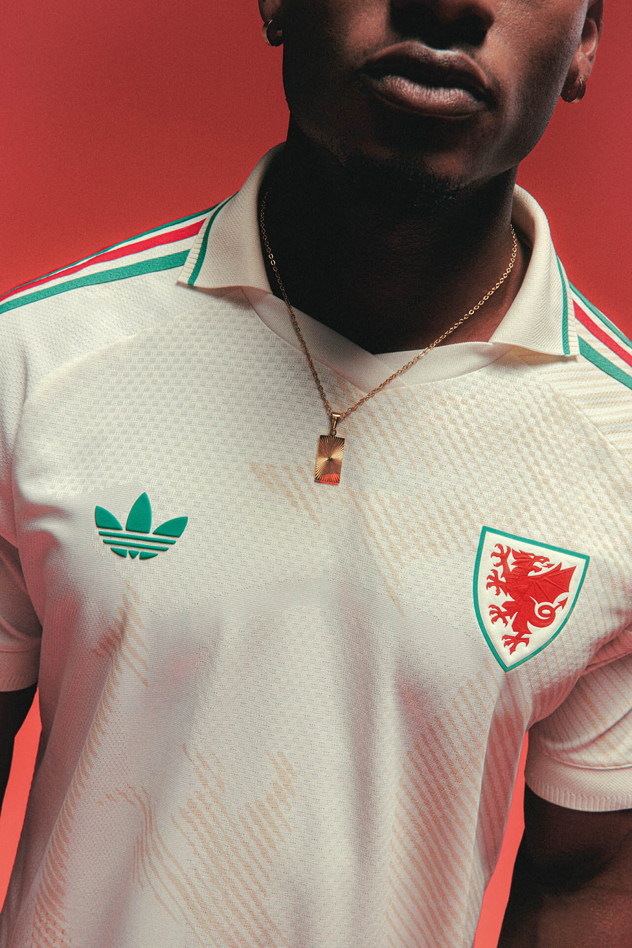 Camisa reserva do País de Gales 2026-2026 adidas