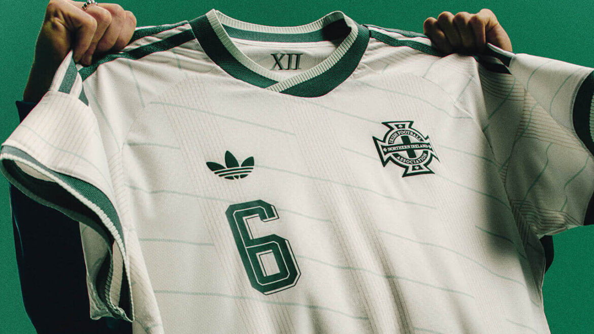 Camisa reserva da Irlanda do Norte 2026-2026 adidas