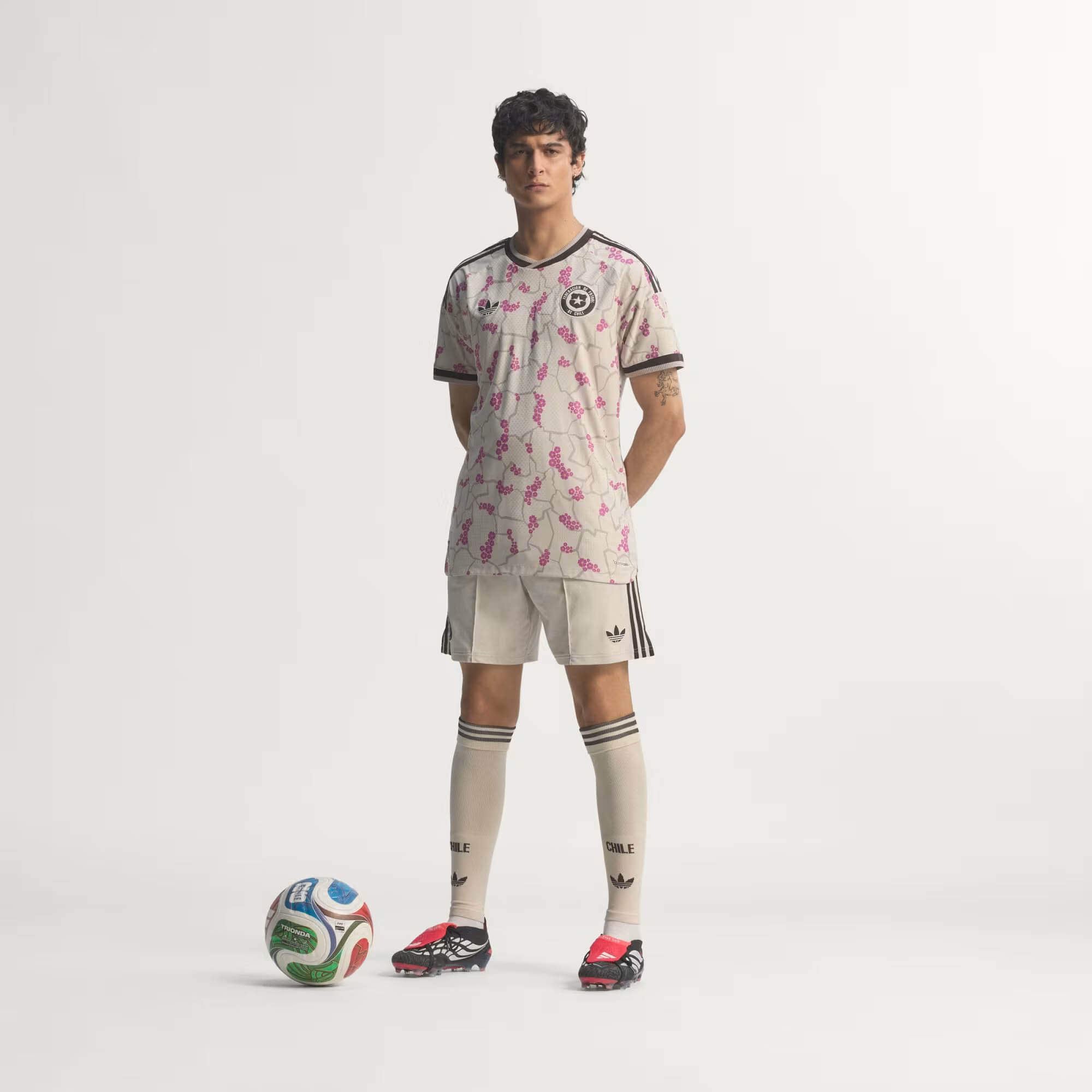 Camisa reserva do Chile 2026-2027 adidas