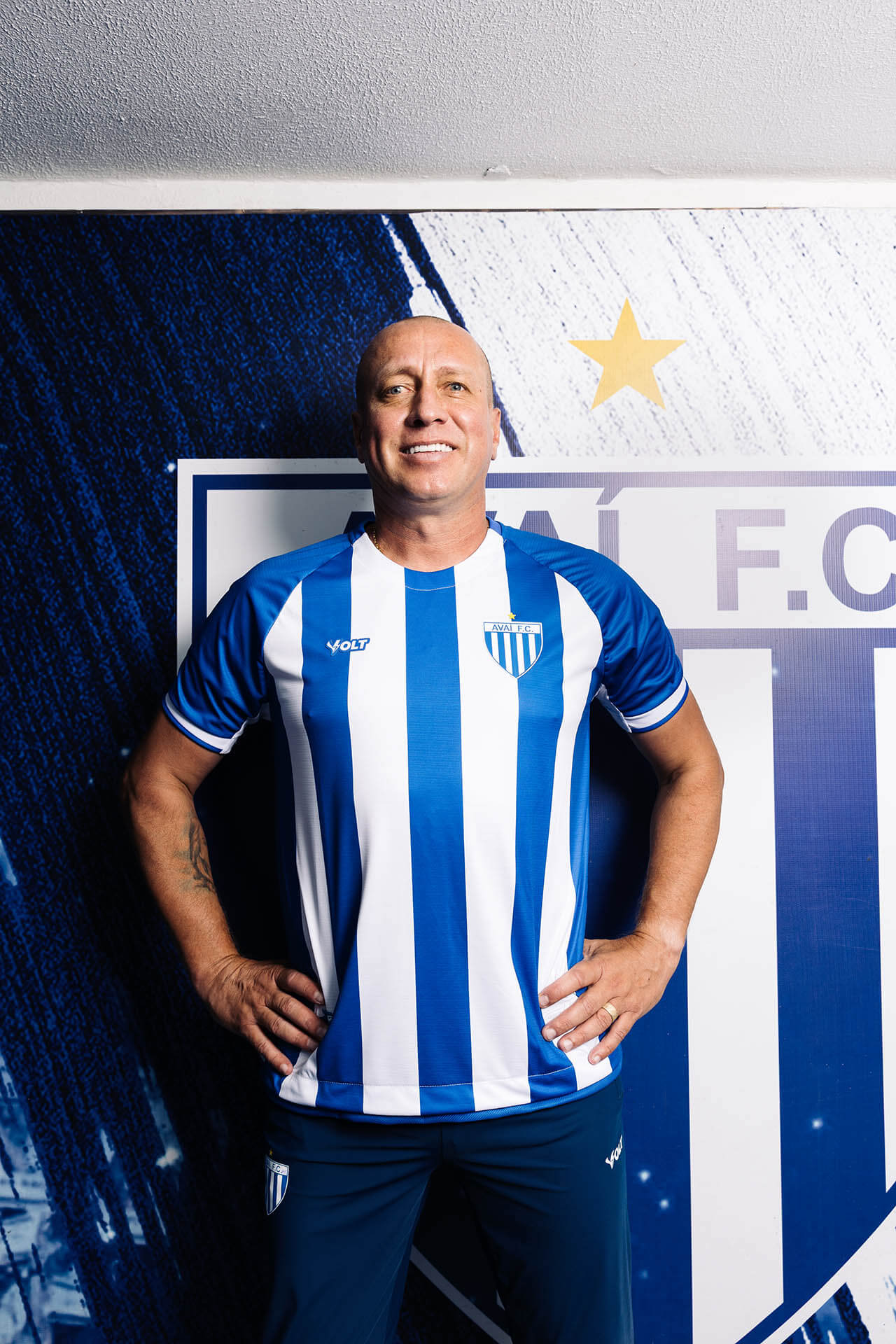 Camisa titular do Avai 2026 Volt